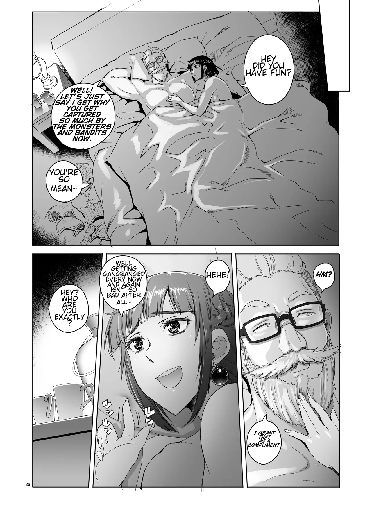 [Asaki Blog Branch Office (Asaki Takayuki)]Onnakishi Rael to Suzuiro no Mori no Kiba 2 - Female Knight Rahel And The Silvery Forest Fang 2 | Lady Knight Rahel and The Silvery Forest Fang 2[English] [CT Scans] [Digital] Page 22