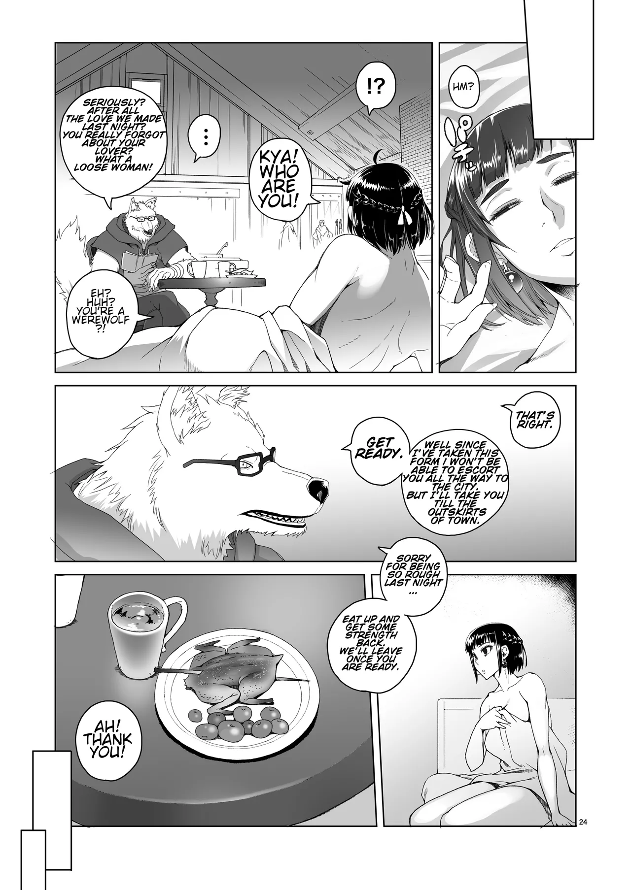 [Asaki Blog Branch Office (Asaki Takayuki)]Onnakishi Rael to Suzuiro no Mori no Kiba 2 - Female Knight Rahel And The Silvery Forest Fang 2 | Lady Knight Rahel and The Silvery Forest Fang 2[English] [CT Scans] [Digital] Page 23