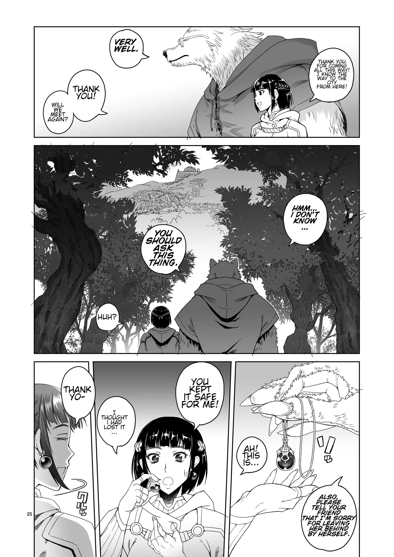 [Asaki Blog Branch Office (Asaki Takayuki)]Onnakishi Rael to Suzuiro no Mori no Kiba 2 - Female Knight Rahel And The Silvery Forest Fang 2 | Lady Knight Rahel and The Silvery Forest Fang 2[English] [CT Scans] [Digital] Page 24