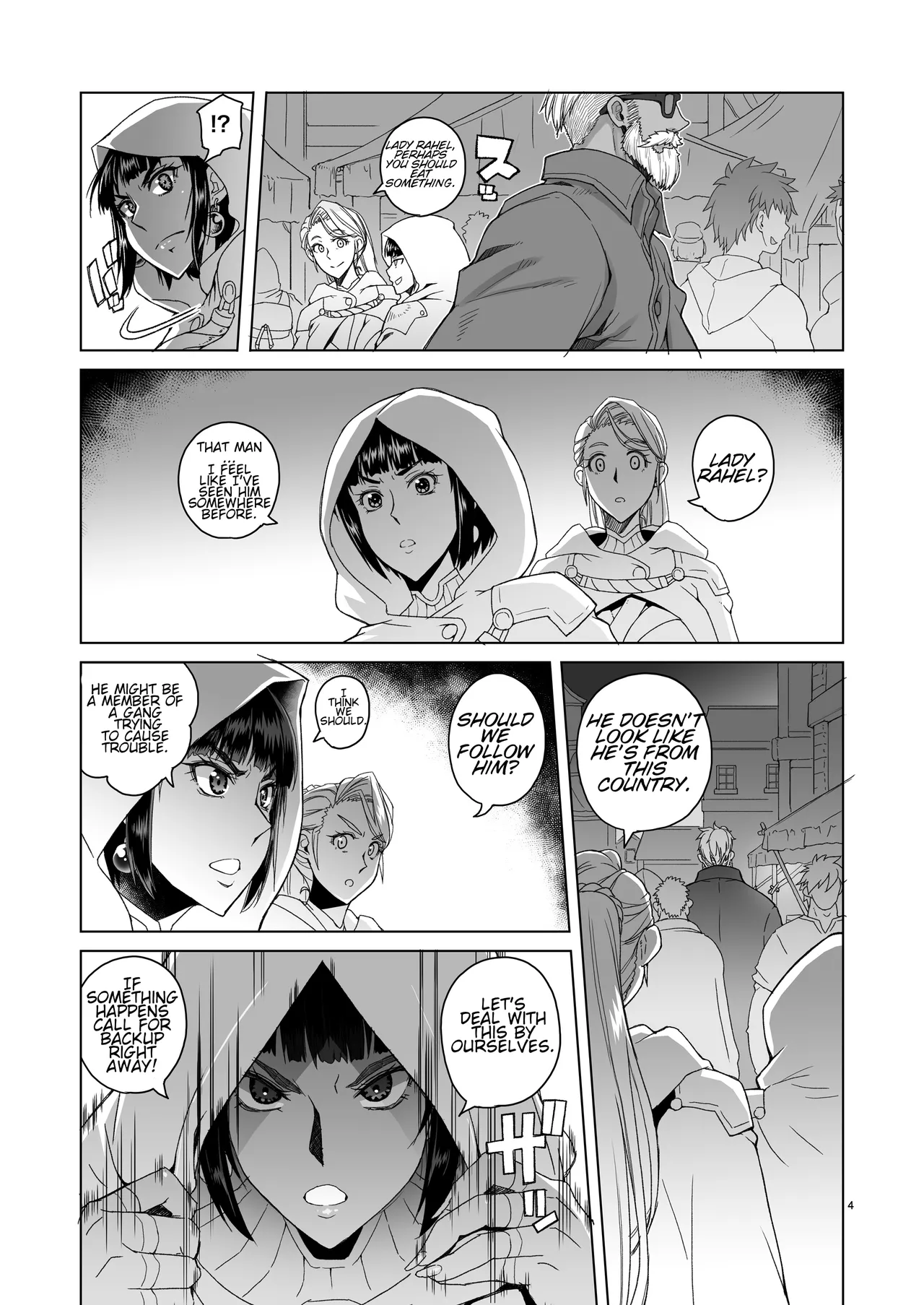 [Asaki Blog Branch Office (Asaki Takayuki)]Onnakishi Rael to Suzuiro no Mori no Kiba 2 - Female Knight Rahel And The Silvery Forest Fang 2 | Lady Knight Rahel and The Silvery Forest Fang 2[English] [CT Scans] [Digital] Page 3