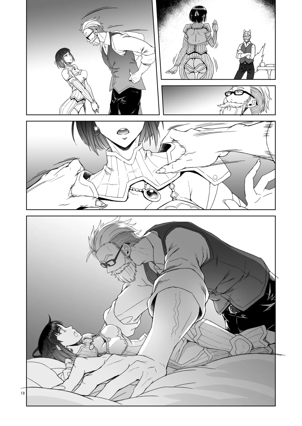 [Asaki Blog Branch Office (Asaki Takayuki)]Onnakishi Rael to Suzuiro no Mori no Kiba 2 - Female Knight Rahel And The Silvery Forest Fang 2 | Lady Knight Rahel and The Silvery Forest Fang 2[English] [CT Scans] [Digital] Page 38