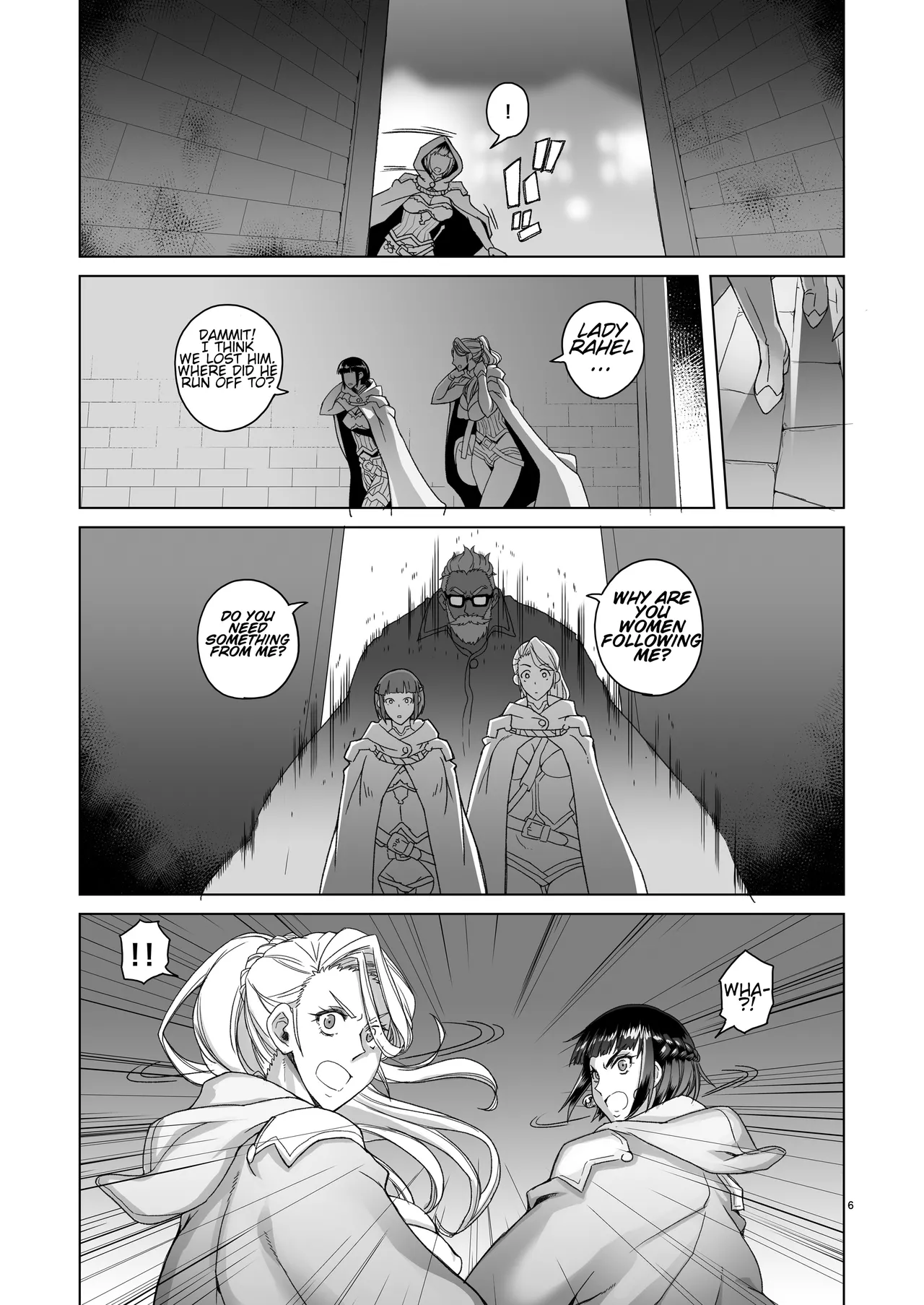 [Asaki Blog Branch Office (Asaki Takayuki)]Onnakishi Rael to Suzuiro no Mori no Kiba 2 - Female Knight Rahel And The Silvery Forest Fang 2 | Lady Knight Rahel and The Silvery Forest Fang 2[English] [CT Scans] [Digital] Page 5