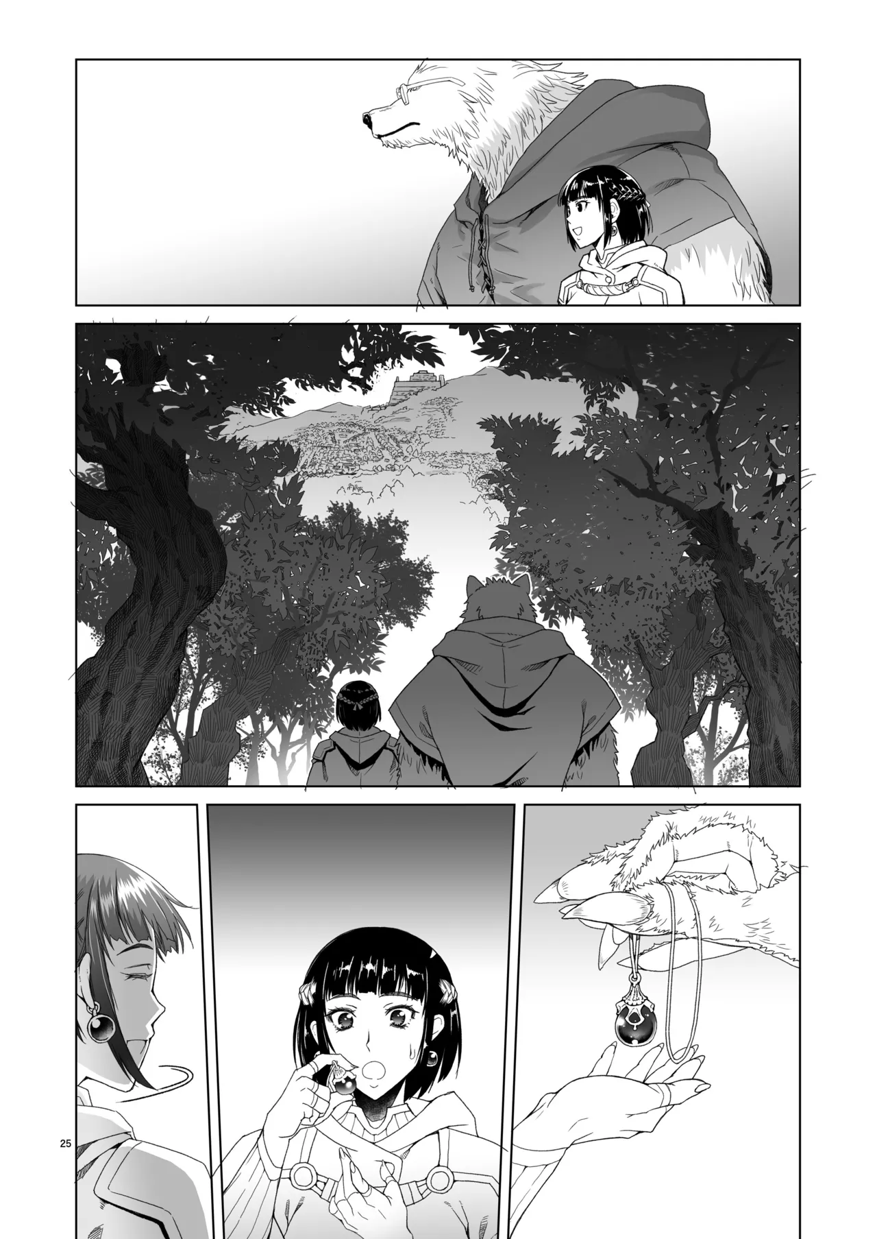[Asaki Blog Branch Office (Asaki Takayuki)]Onnakishi Rael to Suzuiro no Mori no Kiba 2 - Female Knight Rahel And The Silvery Forest Fang 2 | Lady Knight Rahel and The Silvery Forest Fang 2[English] [CT Scans] [Digital] Page 50