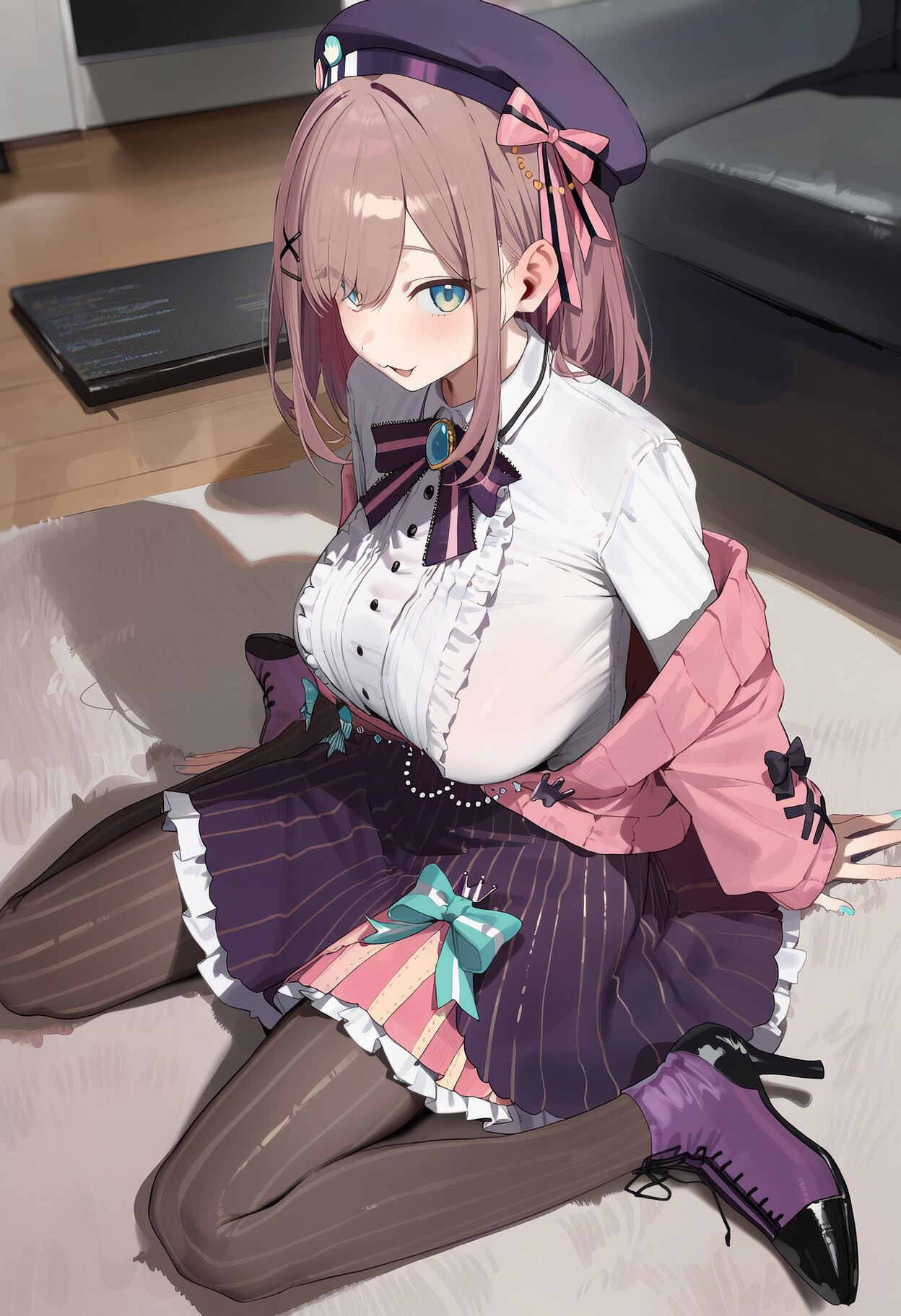 [pixiv pictSPACE](111162965)[めもり店]  (143P)鈴原る〇 Suzuhara Lul〇[AI generated] Page 5