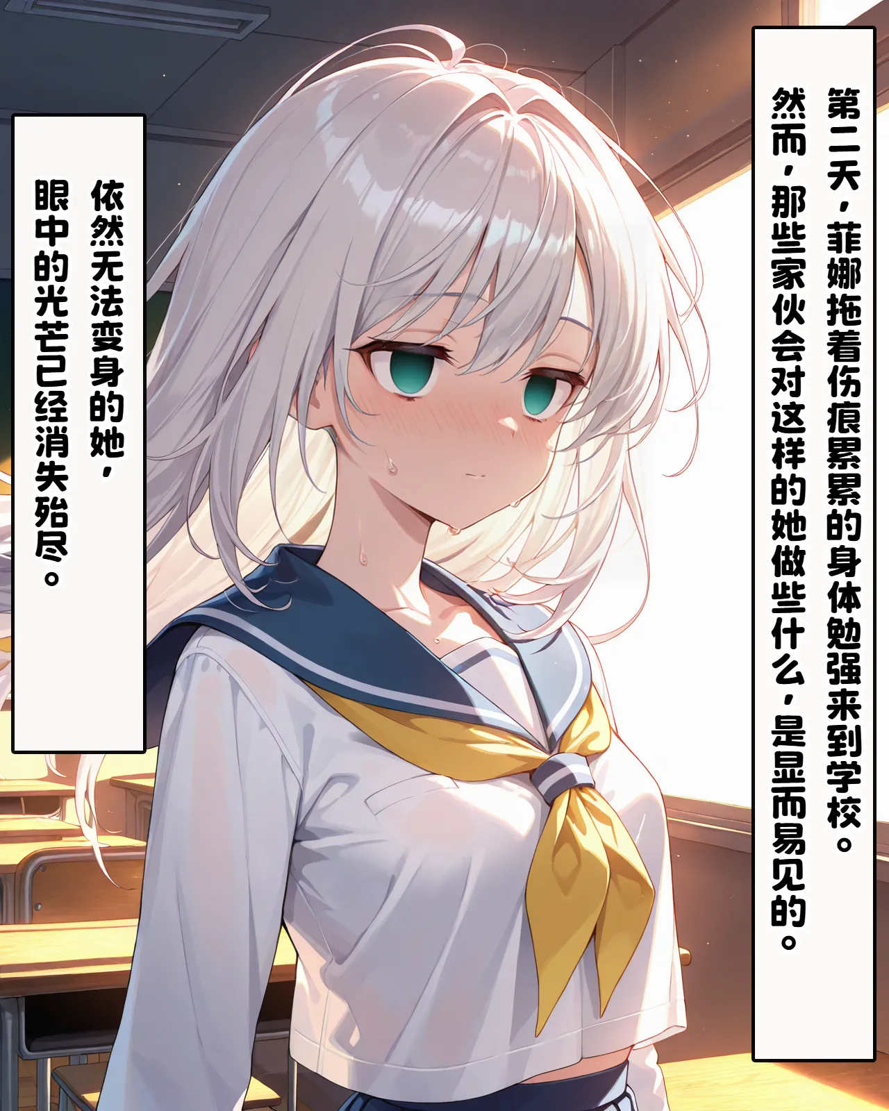 [Fina@AI Illustration]Henshin Hiroin wa Haiboku o Shiranai Hazudatta[Vol.02] [AI Generated][Chinese] Page 55