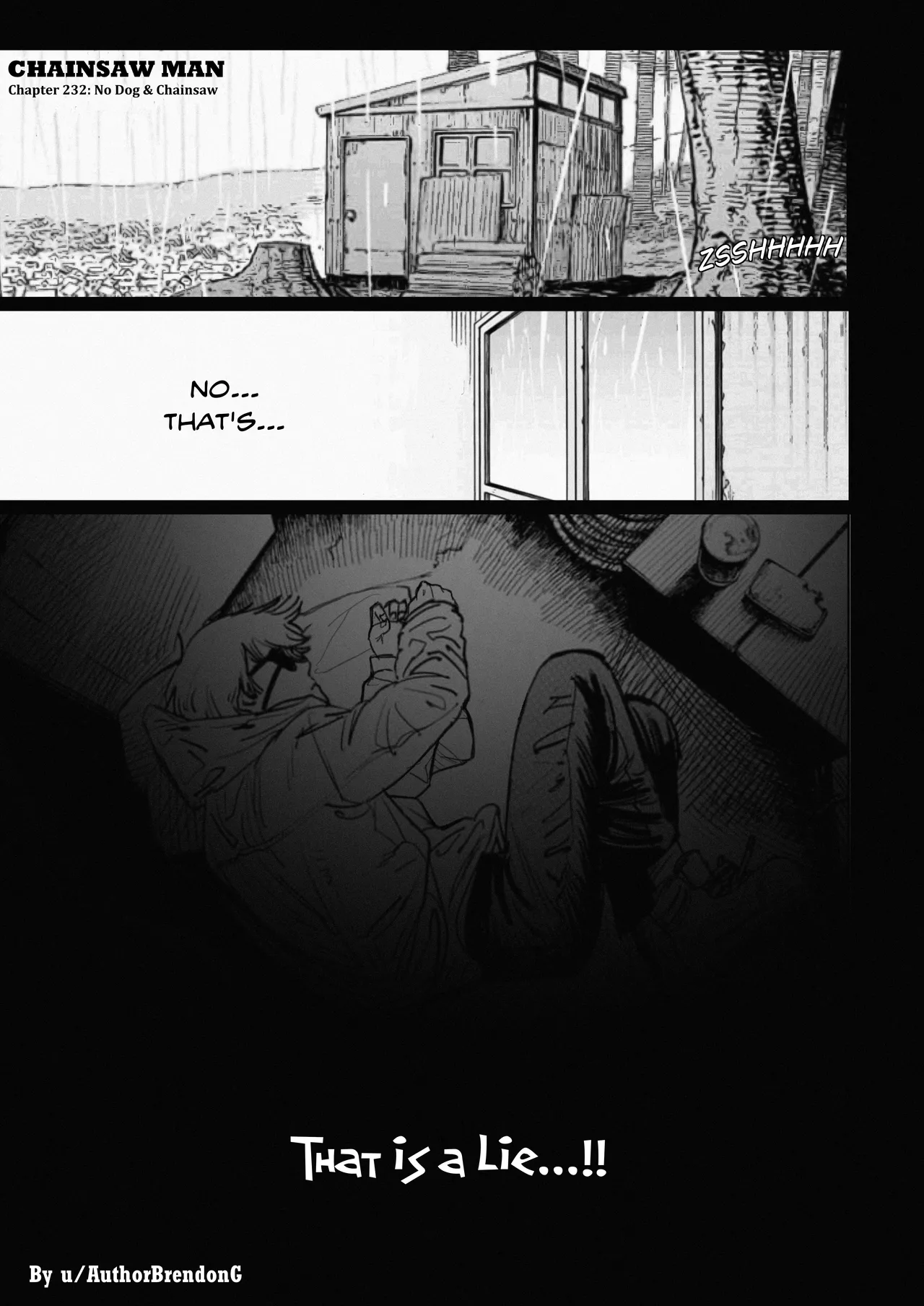 (AuthorBrendonG)Chainsaw Man Chapter 232 Alternate Page 1