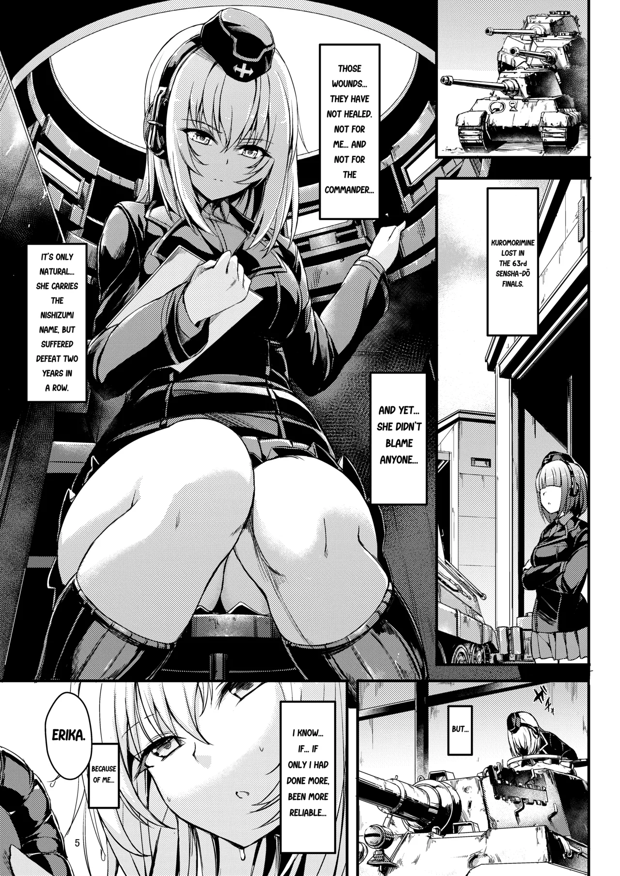 [Kyockchokyock (Kyockcho)]The Violation of Kuromorimine(Girls und Panzer) [English] [Digital] [RagsSgar_Translations] Page 5