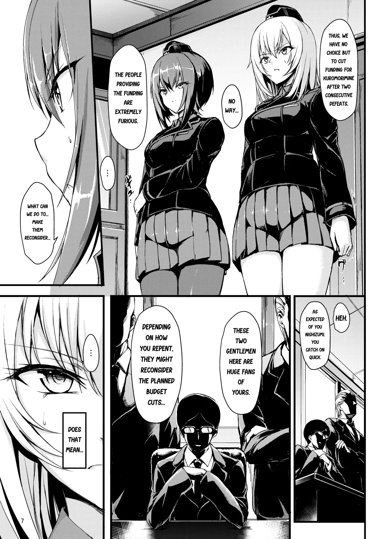 [Kyockchokyock (Kyockcho)]The Violation of Kuromorimine(Girls und Panzer) [English] [Digital] [RagsSgar_Translations] Page 7