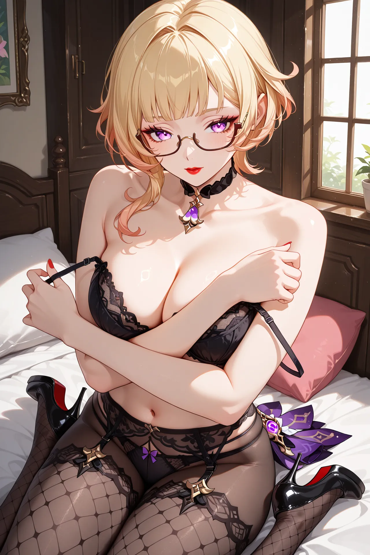 A sweet dream about Emilie |[AI Generated] Page 43