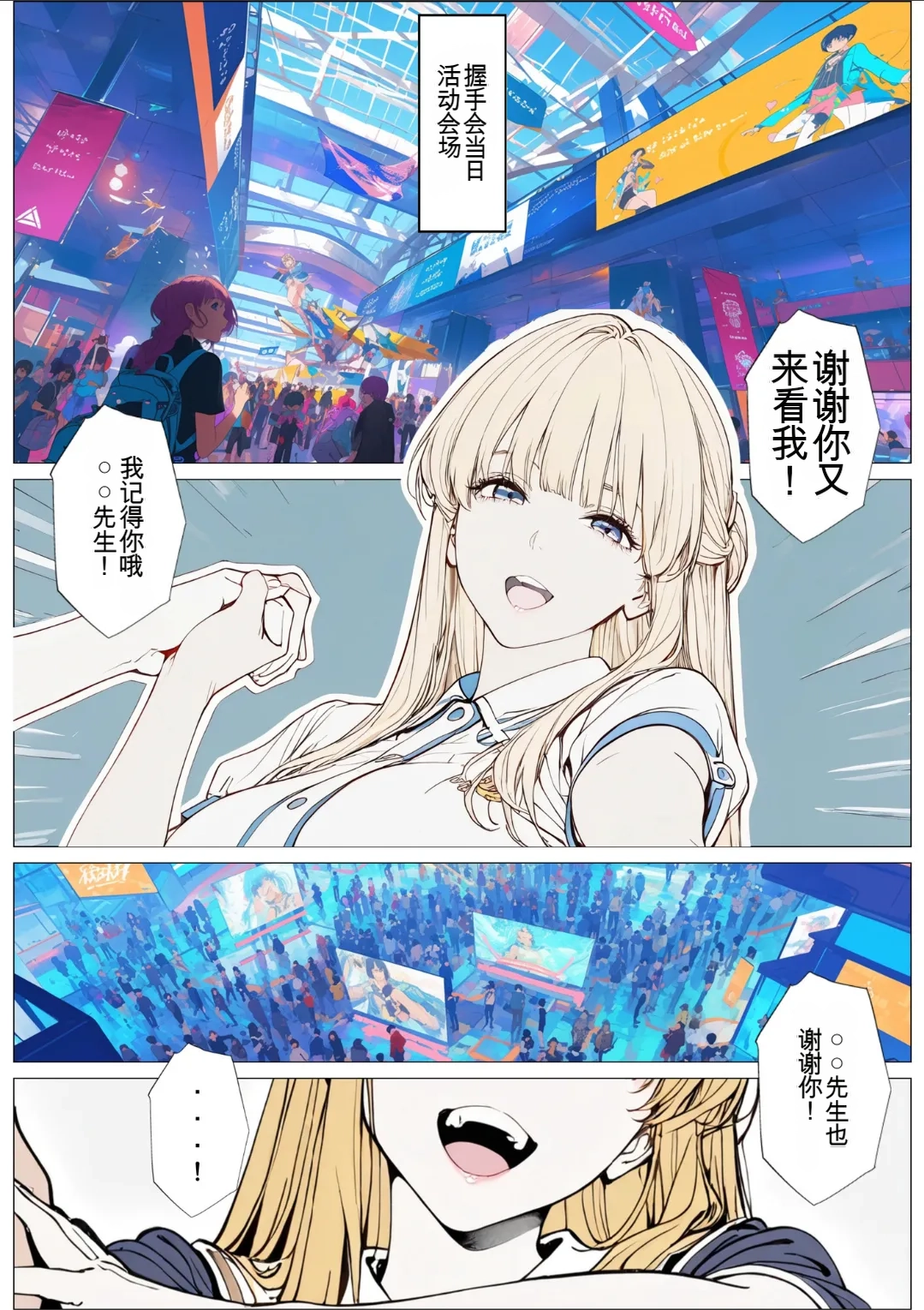 [AI_MAKER]國立彩舞来学園 第02話(オリジナル) [AI Generated][AI 翻译] Page 8