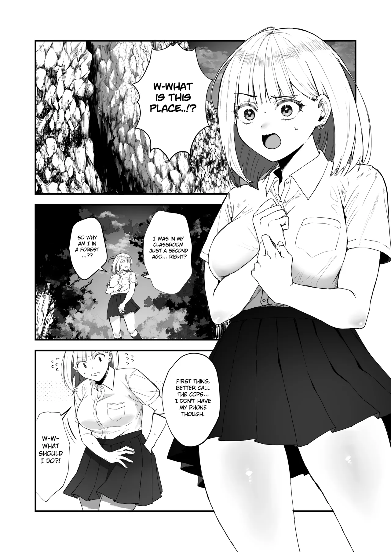 [wasabizuke (wasabi)]Isekai Teni  x JK x Mushi[English] {Mant} Page 2