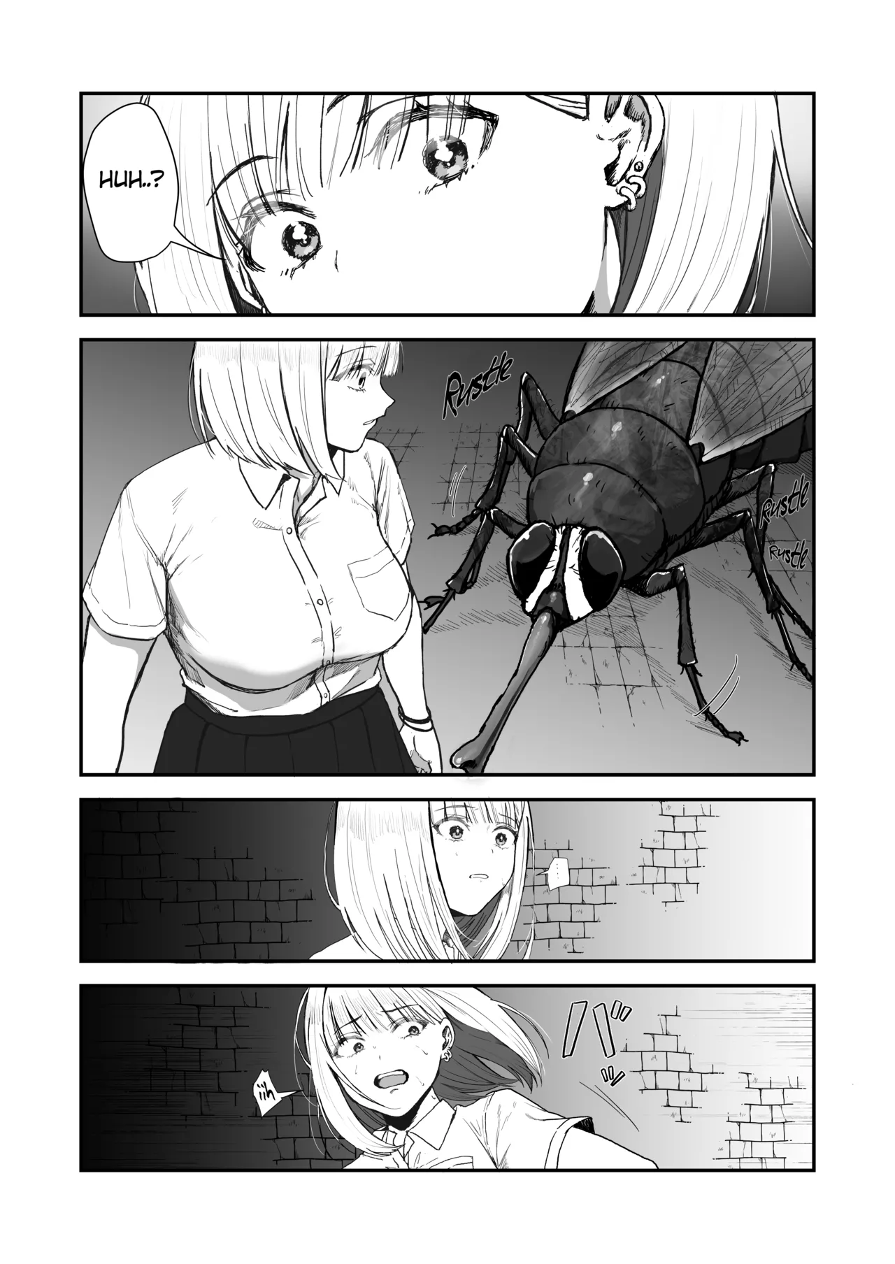 [wasabizuke (wasabi)]Isekai Teni  x JK x Mushi[English] {Mant} Page 5