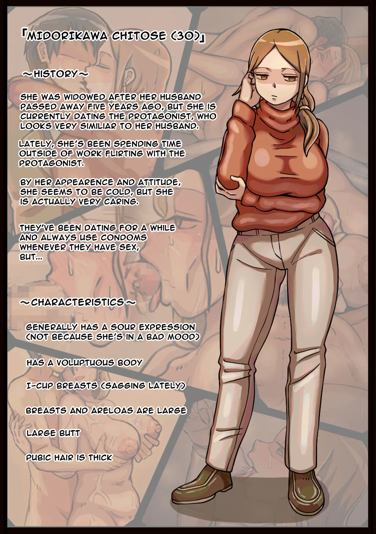 [Kaisendoh (Makuzira)]The Story About Forcibly Ejaculating Into a Reluctant Landlady[English] Page 2