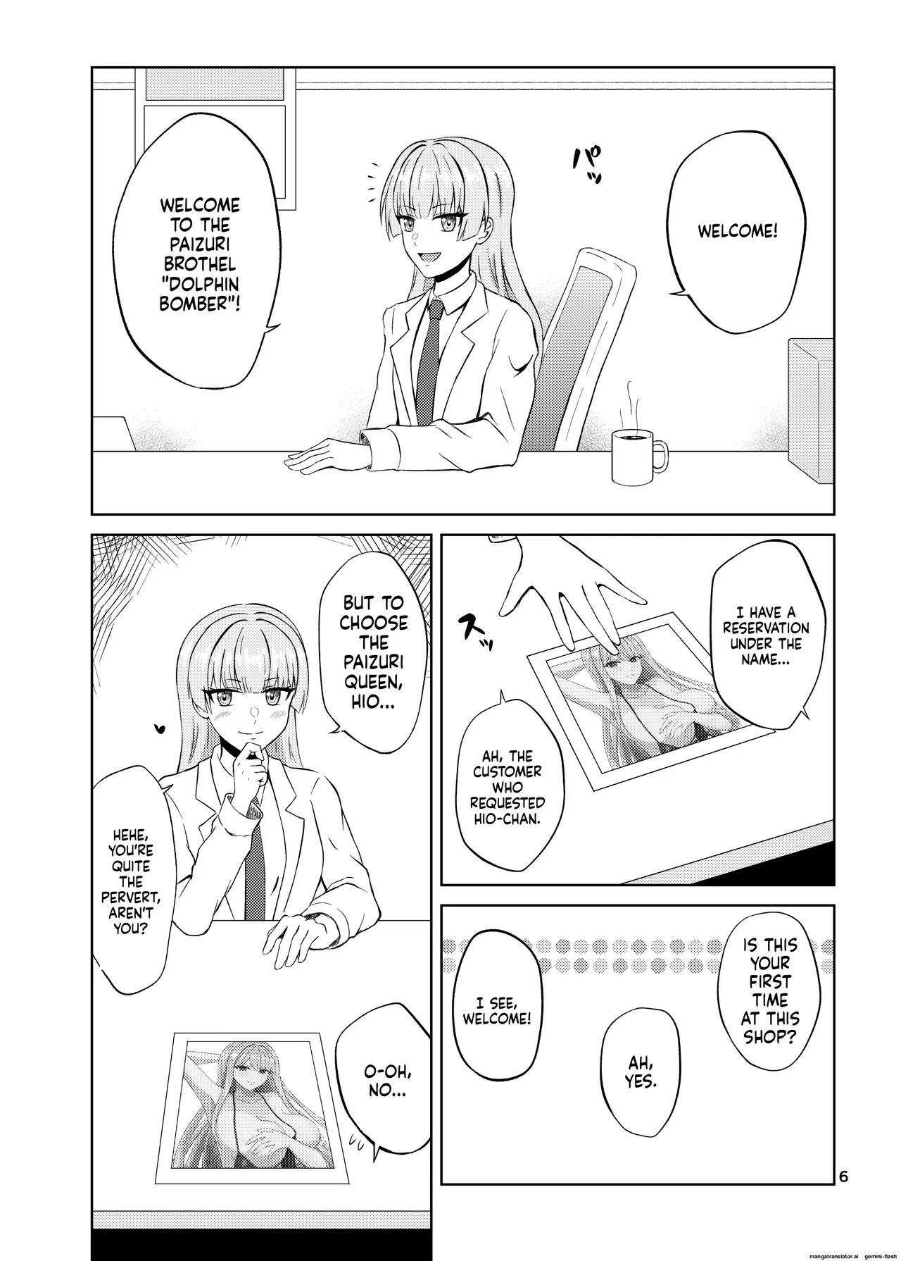 Koori no Zettai Paizuri Joou Na○ Hiori Page 6