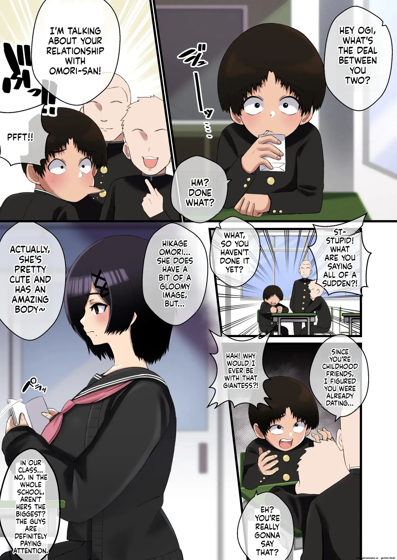 Dekeee Osananajimi no Waruguchi o Ittara Mechakucha Paizuri de Oshioki Sareta Hanashi Page 2