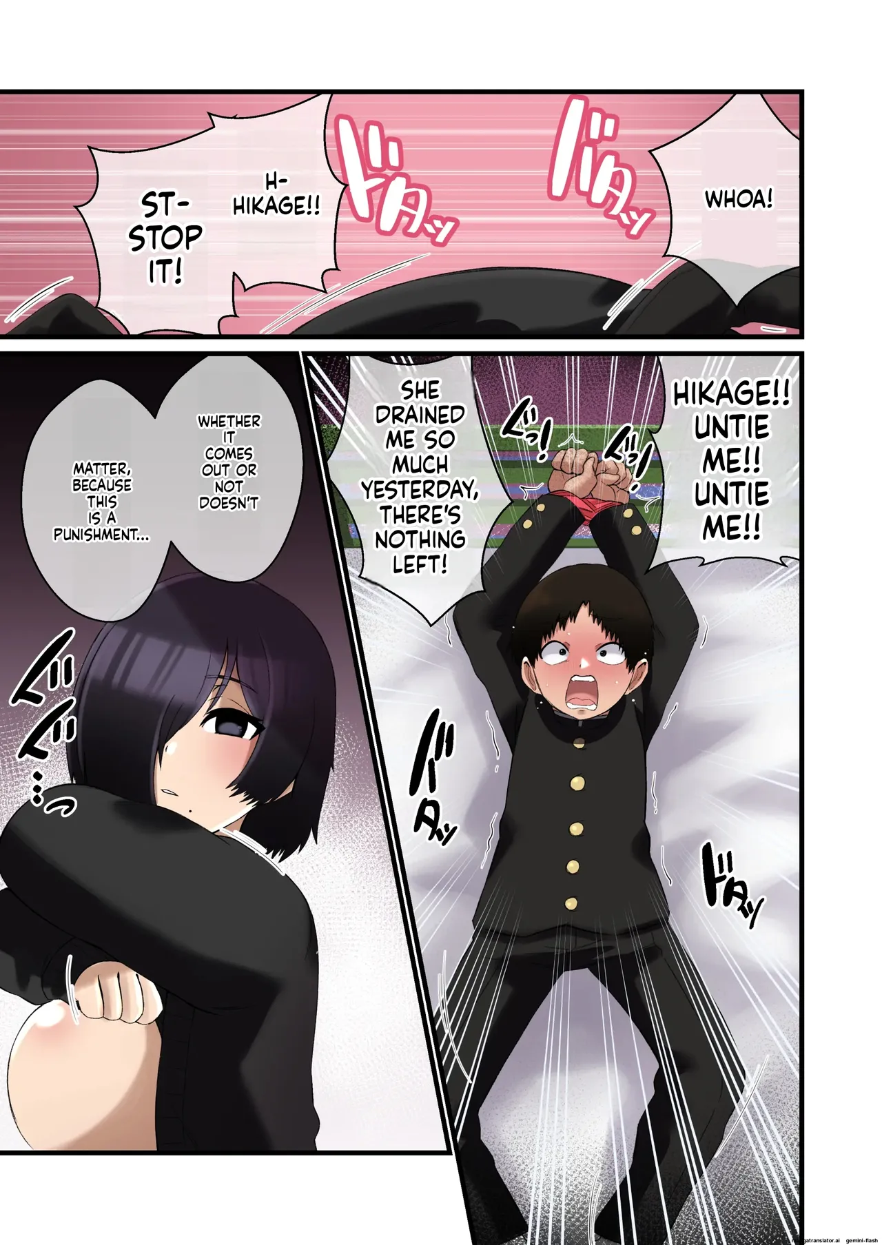 Dekeee Osananajimi no Waruguchi o Ittara Mechakucha Paizuri de Oshioki Sareta Hanashi Page 28