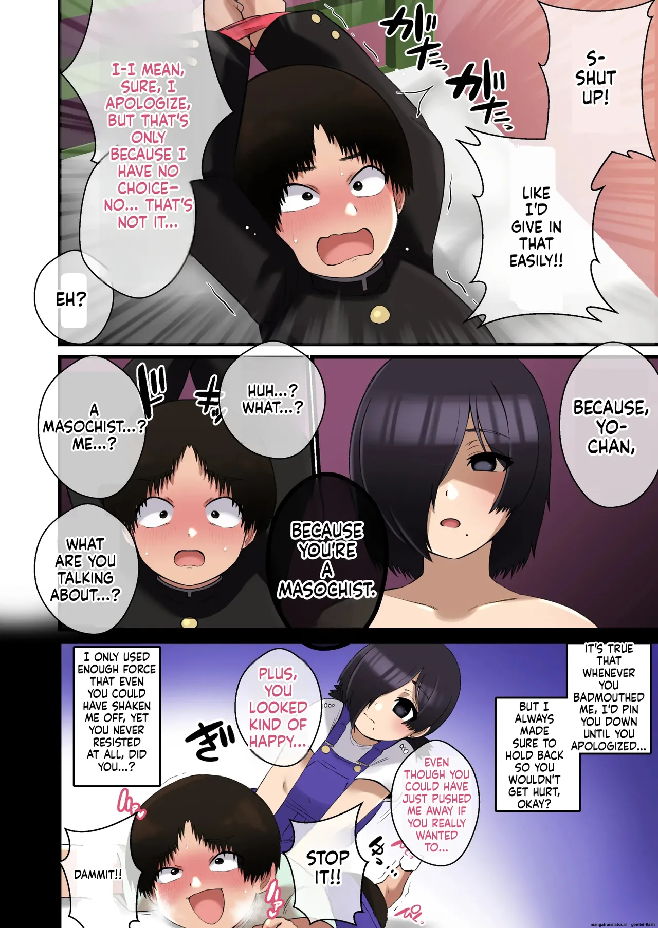 Dekeee Osananajimi no Waruguchi o Ittara Mechakucha Paizuri de Oshioki Sareta Hanashi Page 39