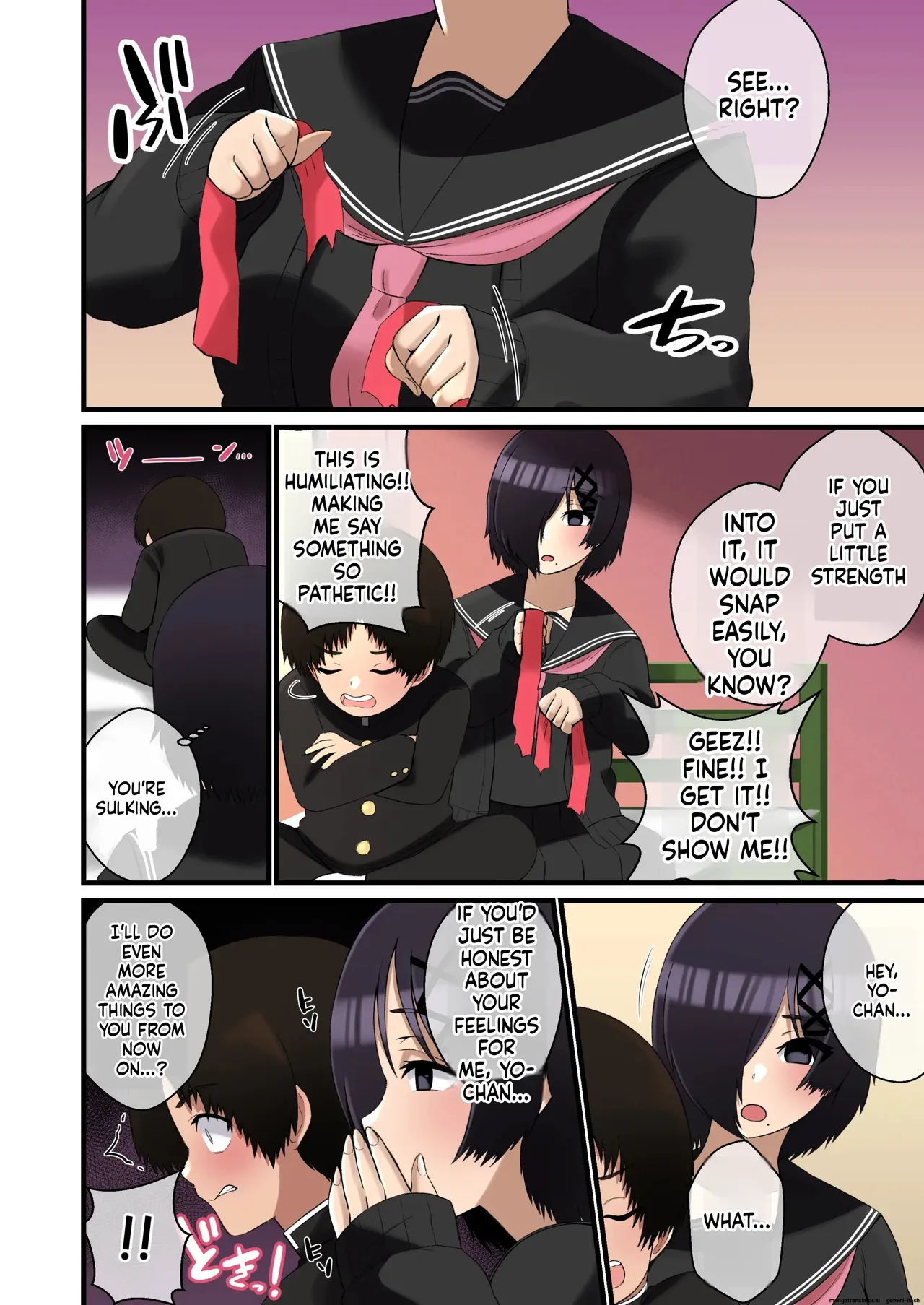 Dekeee Osananajimi no Waruguchi o Ittara Mechakucha Paizuri de Oshioki Sareta Hanashi Page 47