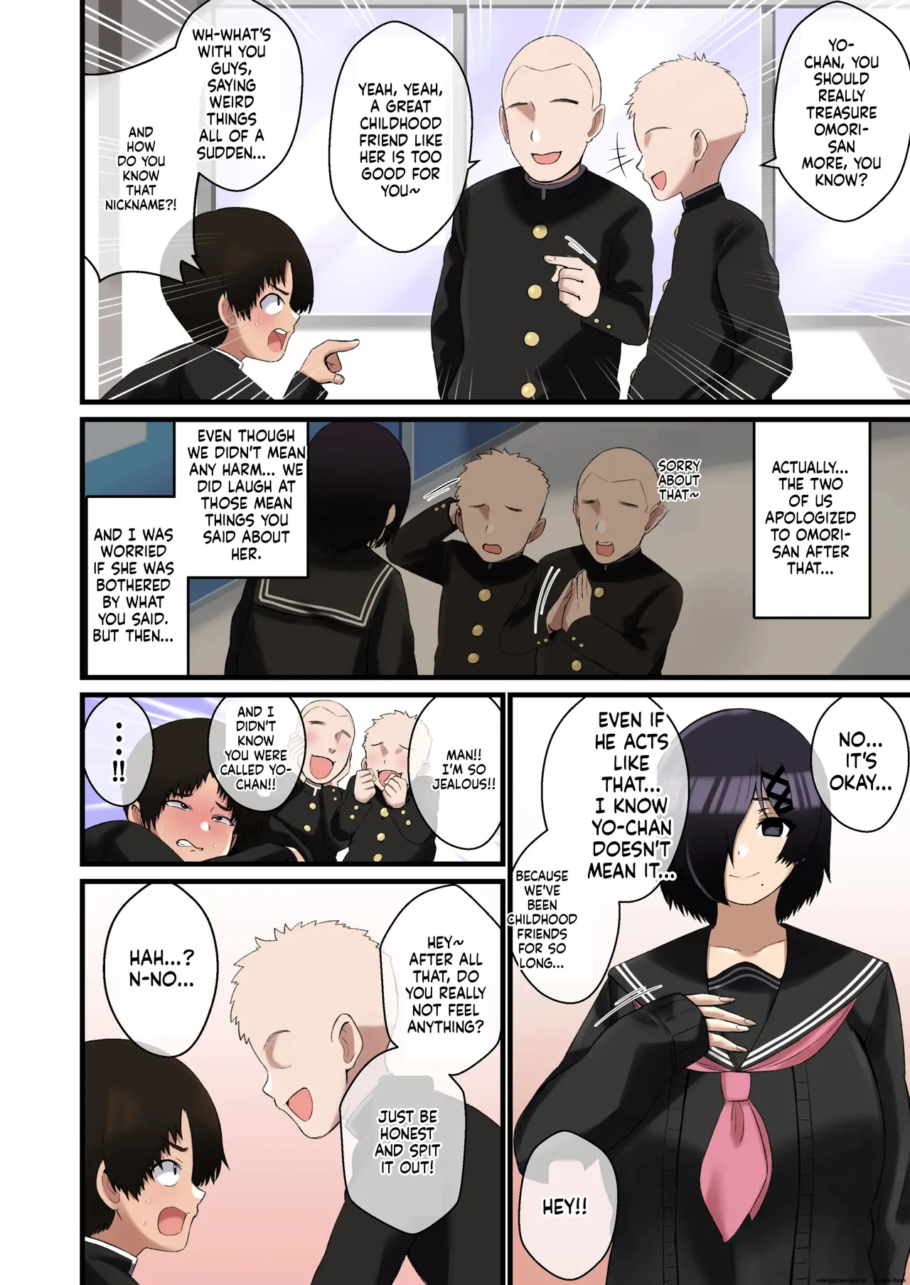 Dekeee Osananajimi no Waruguchi o Ittara Mechakucha Paizuri de Oshioki Sareta Hanashi Page 49