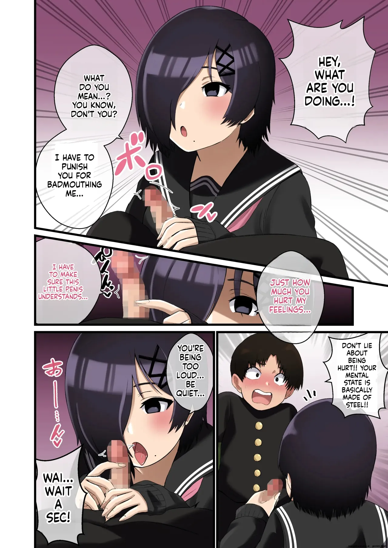 Dekeee Osananajimi no Waruguchi o Ittara Mechakucha Paizuri de Oshioki Sareta Hanashi Page 7