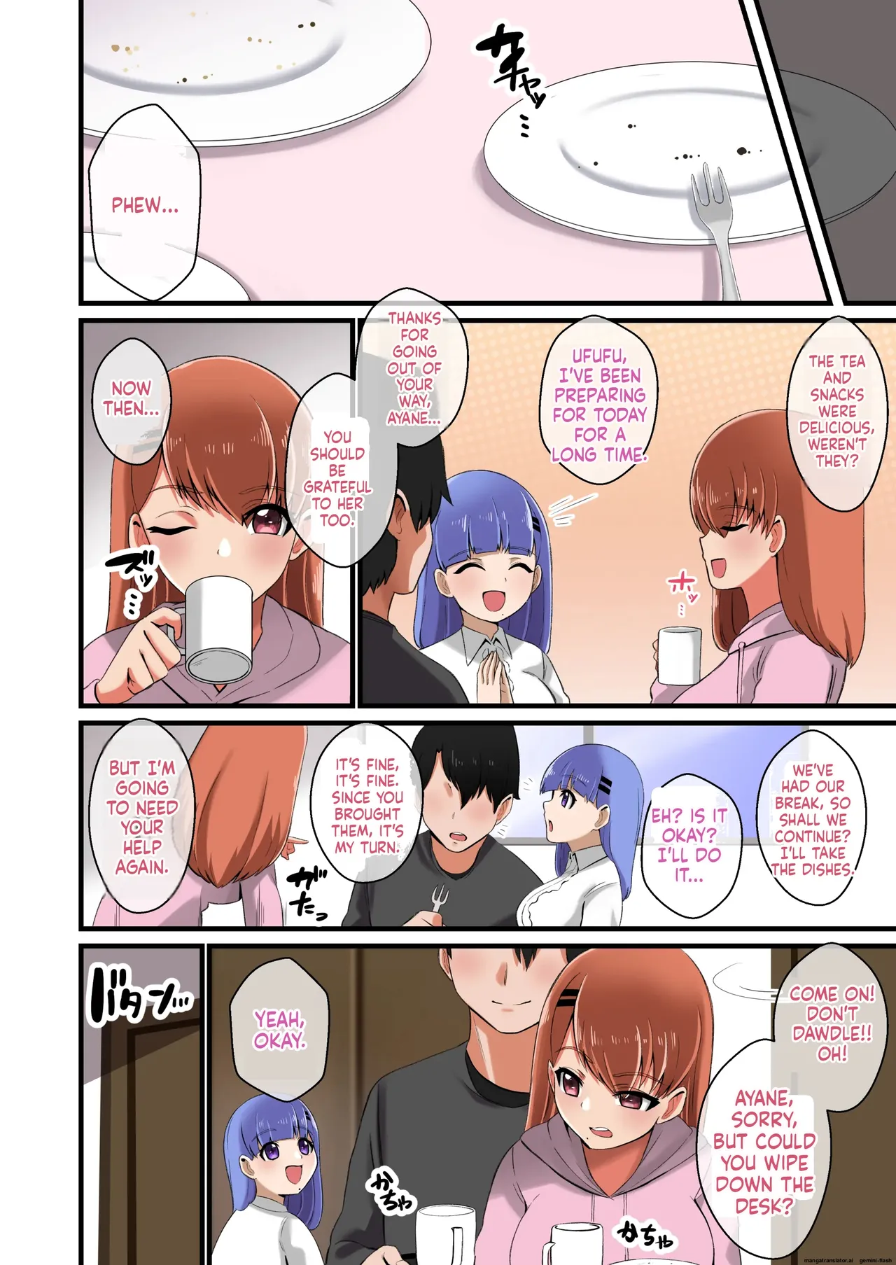 Futago Shimai Kara Kokuhaku Saretakedo Kimerarenaikara Paizuri de Erabu Koto ni Shita Hanashi Page 14