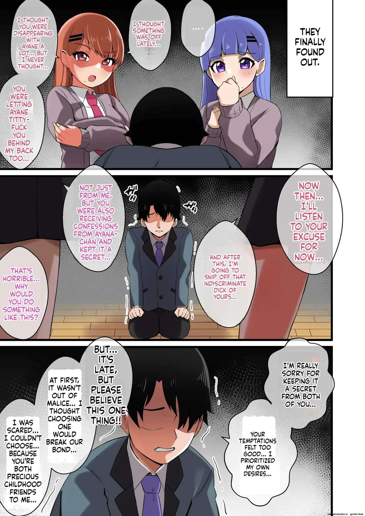 Futago Shimai Kara Kokuhaku Saretakedo Kimerarenaikara Paizuri de Erabu Koto ni Shita Hanashi Page 21