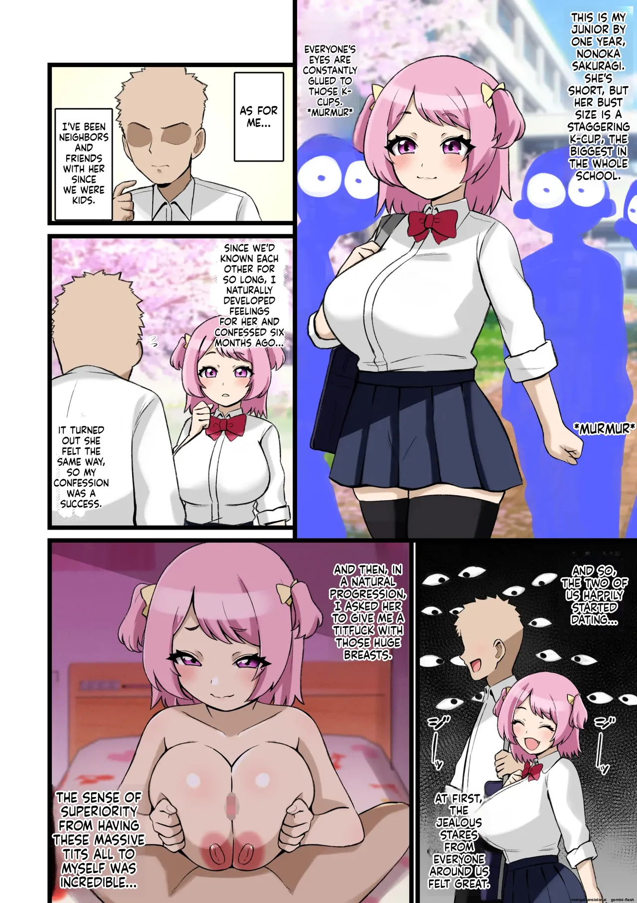 Paizuri Kowai ~Namaiki Kouhai Kanojo ni Paizuri de Shiboritorareru Hanashi~ Page 11