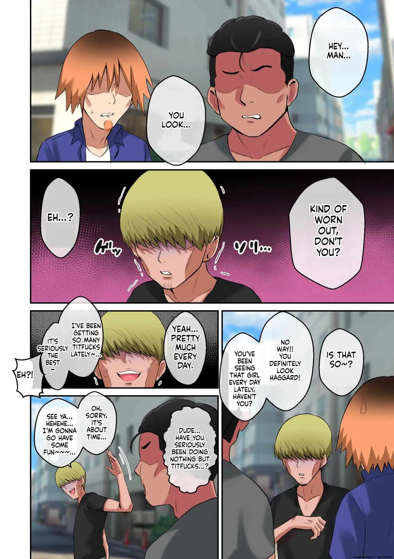 Charao ga Jimigao Bakunyuu no Paizuri ni Miryou sareta Kekka Page 11
