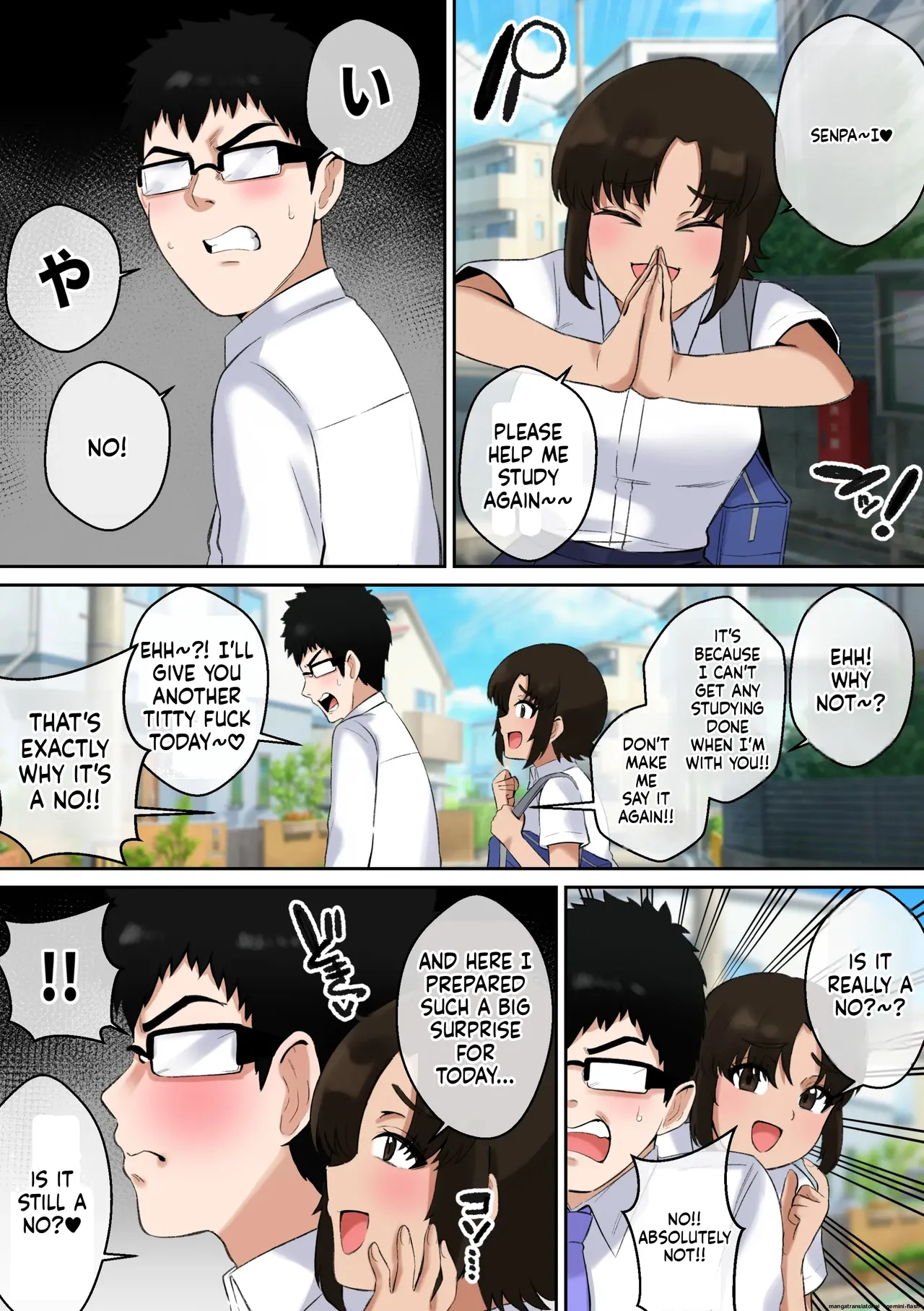 Namaiki Aho Kouhai no Paizuri no Mae de wa Baka ni Naru Boku Page 17