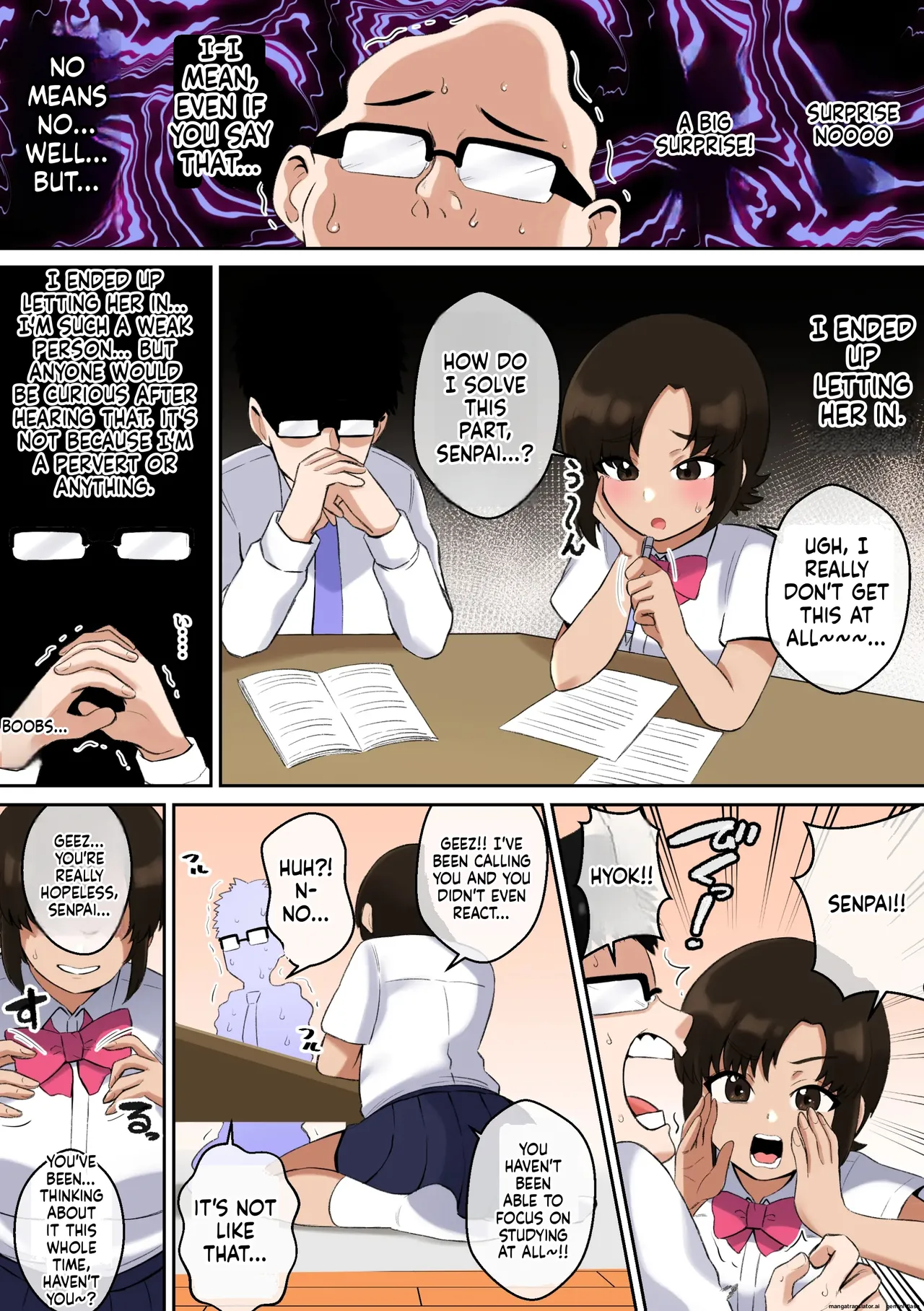 Namaiki Aho Kouhai no Paizuri no Mae de wa Baka ni Naru Boku Page 18