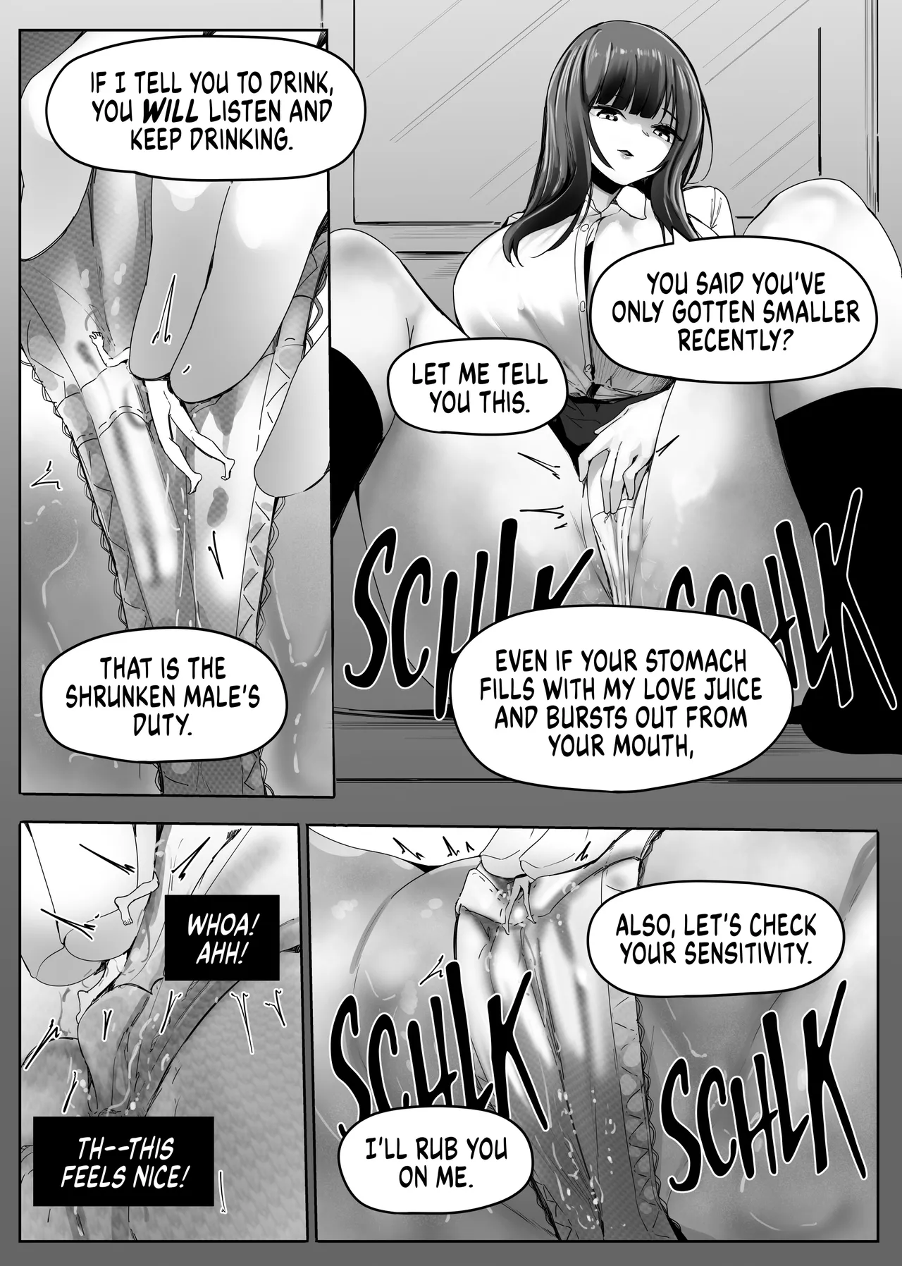 [Marushamo]Surrounded By Girls On The Train[English, Japanese] Page 10