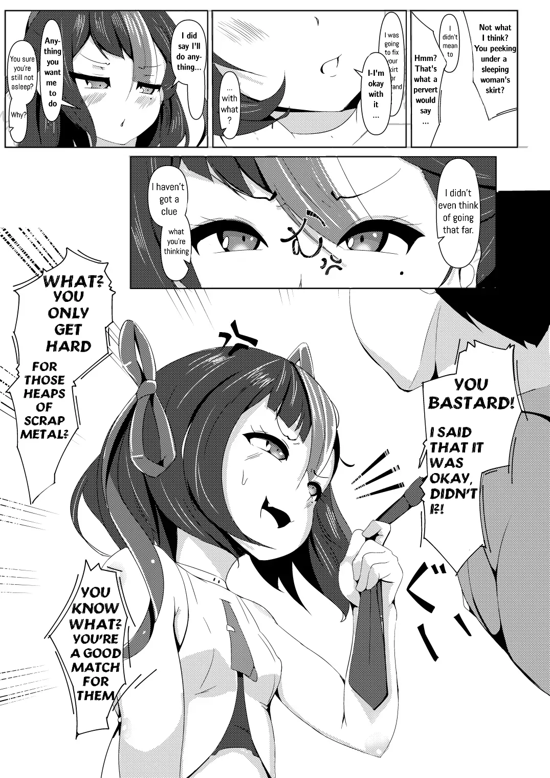 [Kumagoya project]Watashi wa Tesukuzu ni Nanka Naranain dakara! | I'm Doing This So I Don't Get Turned To A Scrap Heap!(Goddess of Victory:NIKKE) [English] Page 10