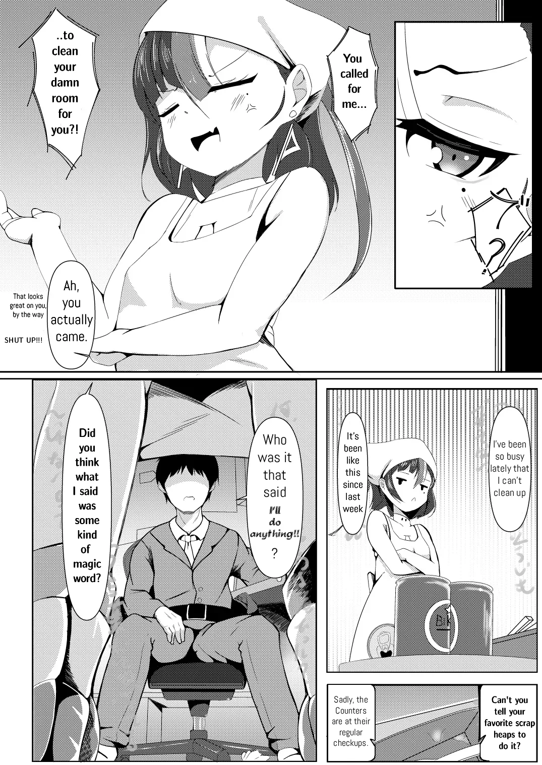 [Kumagoya project]Watashi wa Tesukuzu ni Nanka Naranain dakara! | I'm Doing This So I Don't Get Turned To A Scrap Heap!(Goddess of Victory:NIKKE) [English] Page 5