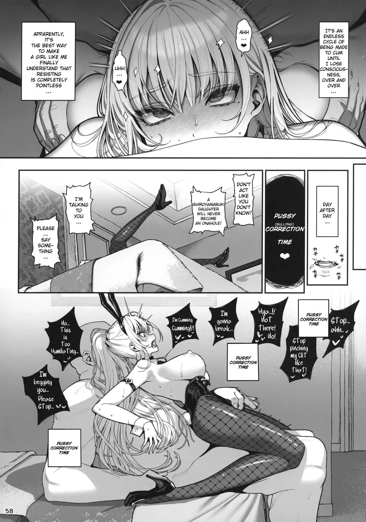 (C105) [Ranshi to Kimi to. (santa)]Taisetsu ni Ningen Toshite Sodate te Itadaita no ni Onaho de Gomennasai Junbigou | Despite Being Diligently Raised as a Human, Apologies, But I've Become An Onahole[English] Page 59