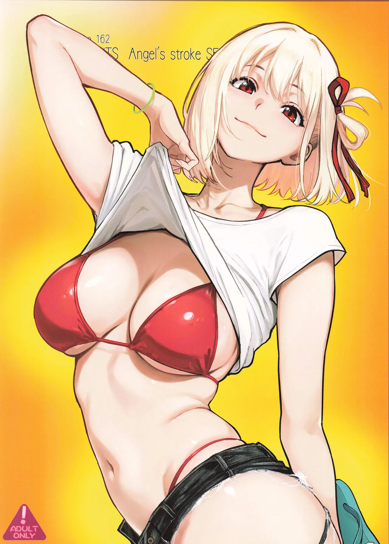 [AXZ (Kutani)]Angel's stroke 162 Kuro Reco CASE 3 JK Seishori Mane Charao Buin to Dosukebe Bukatsu Kaikan Chitsunai Shasei(Lycoris Recoil) [Digital] Page 22