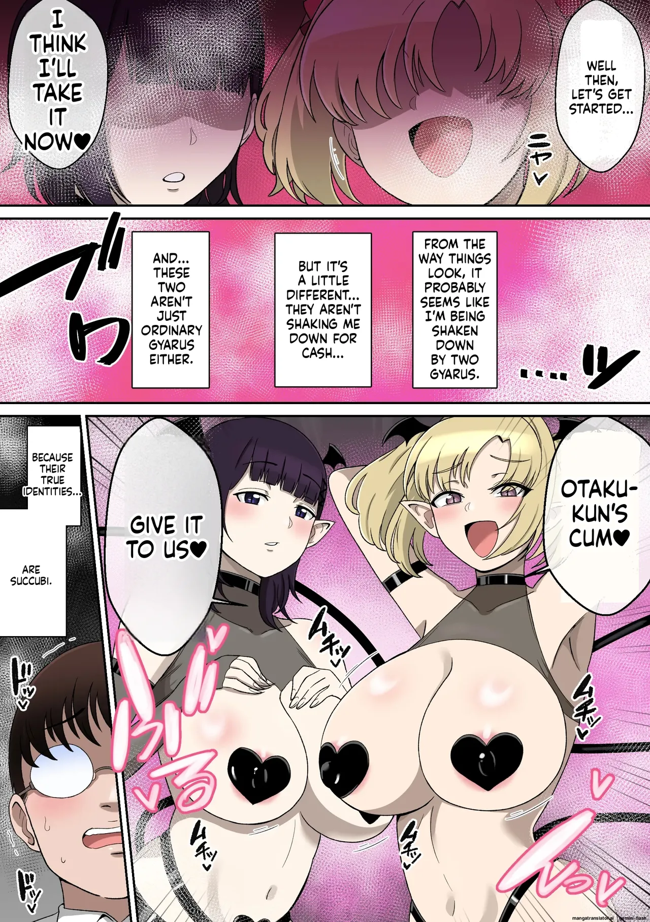 W Paizuri Gal Succubus ni Seishi Katsuage Sareru Hanashi Page 5