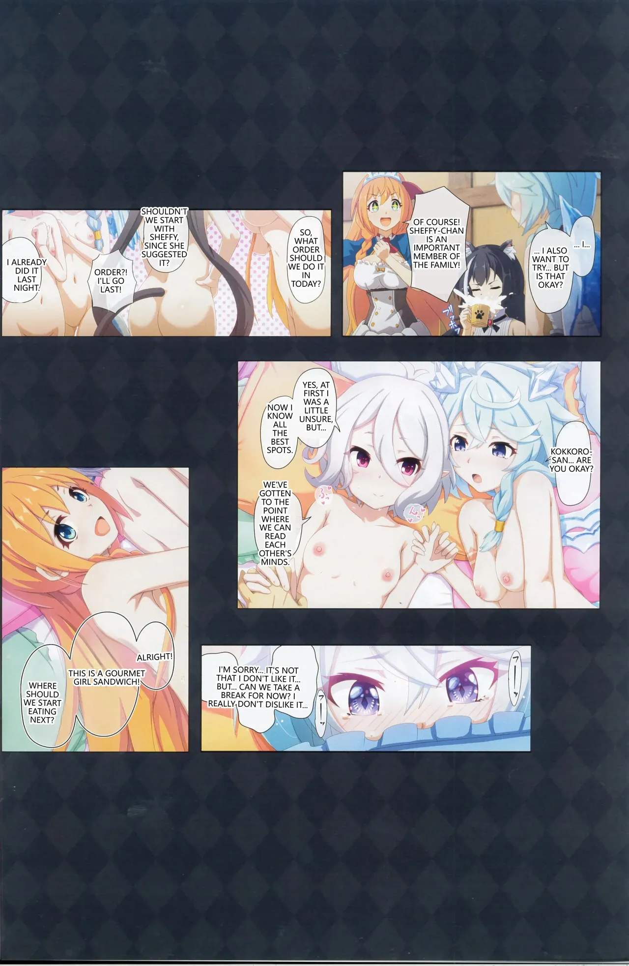 (C103) [MIDDLY (Midorinocha)]Colorful Connect 9th:Dive(Princess Connect! Re:Dive)  [English] [VGT13] Page 3