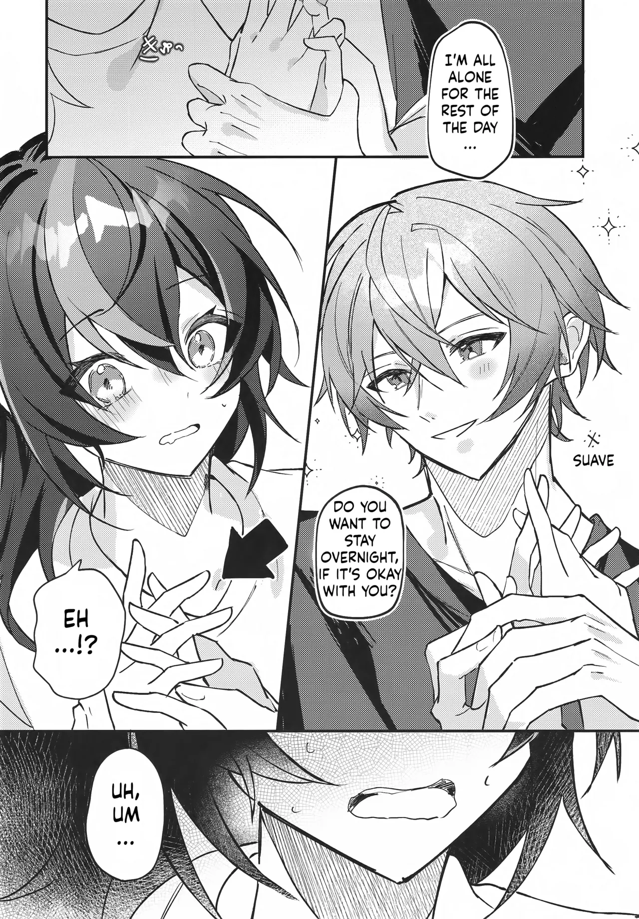 (C106) [Strawberry Langue de Chat (Minase)]Amayadori wa Taion de. - Under the rain.(Zenless Zone Zero) [English] [ushrotranslations] Page 21