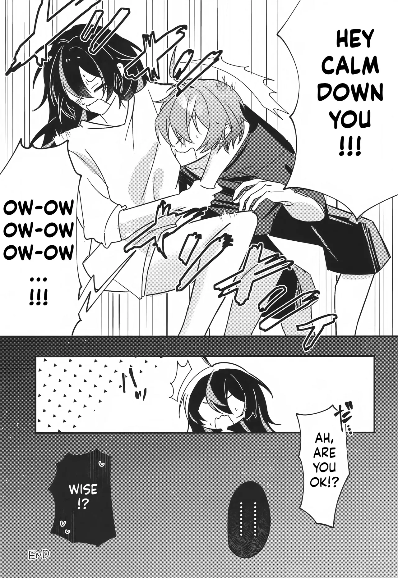 (C106) [Strawberry Langue de Chat (Minase)]Amayadori wa Taion de. - Under the rain.(Zenless Zone Zero) [English] [ushrotranslations] Page 22