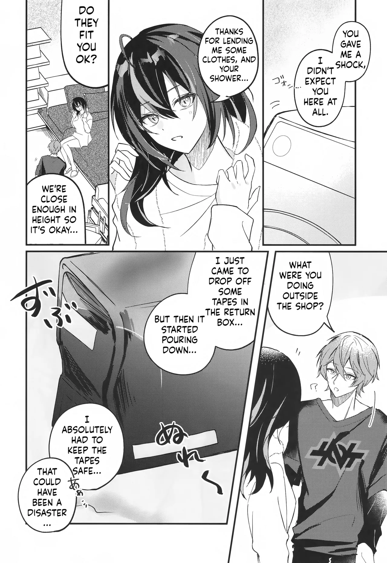 (C106) [Strawberry Langue de Chat (Minase)]Amayadori wa Taion de. - Under the rain.(Zenless Zone Zero) [English] [ushrotranslations] Page 5