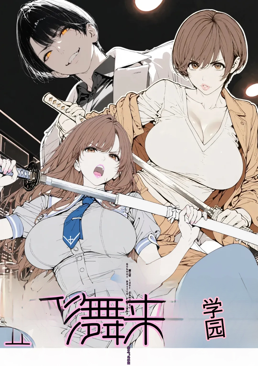 [AI_MAKER]國立彩舞来学園 第03話(オリジナル) [AI Generated][AI 翻译] Page 1