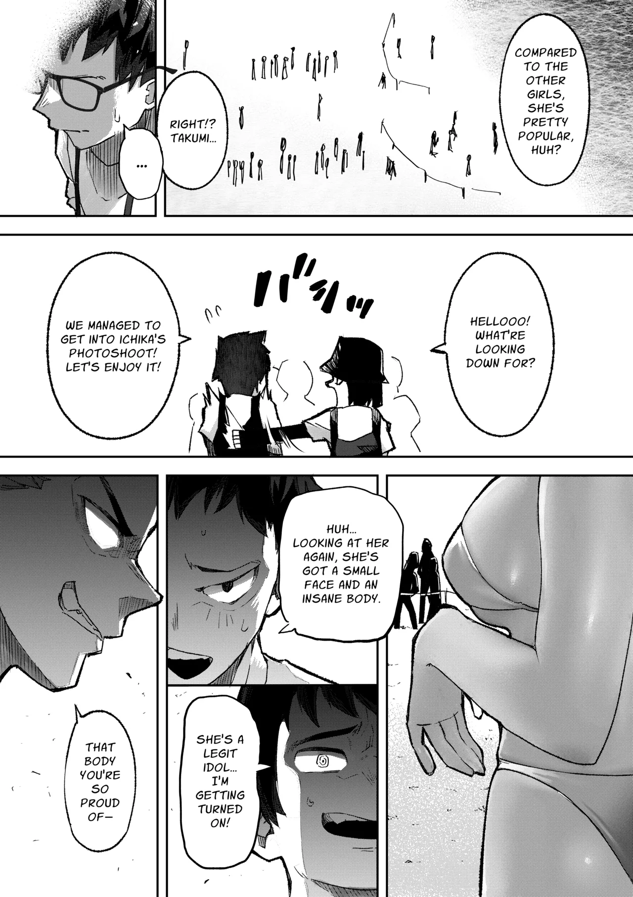 [P&I]Gal Pro Gamer-sama no Nama Oppai wo Fan no Mae de Sarashite Yaru yo | I'll Expose The Pro Gamer Gal's Breasts Before Her Fans[English] [Cunny Garden] Page 14