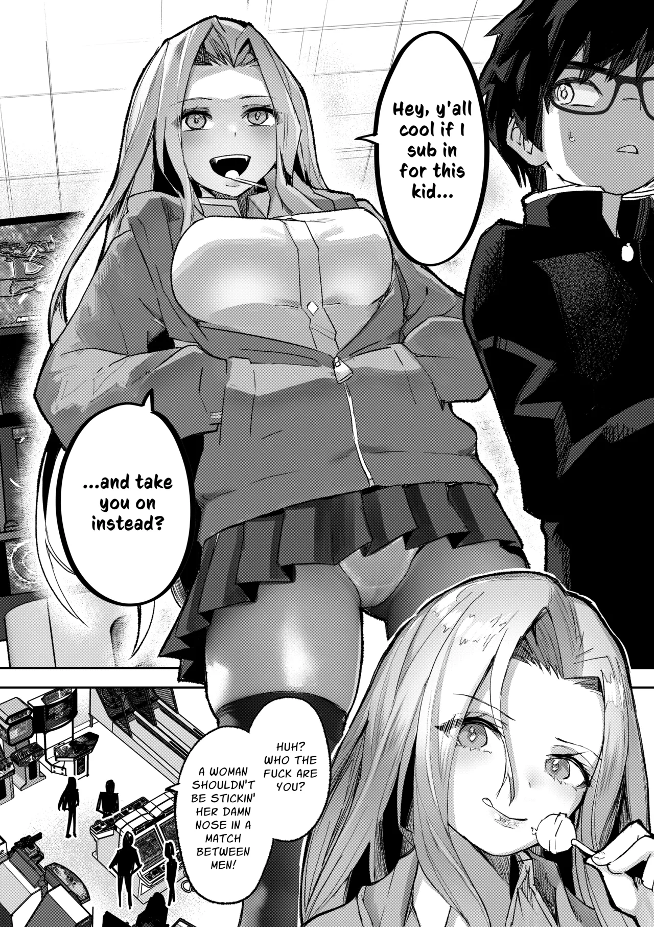 [P&I]Gal Pro Gamer-sama no Nama Oppai wo Fan no Mae de Sarashite Yaru yo | I'll Expose The Pro Gamer Gal's Breasts Before Her Fans[English] [Cunny Garden] Page 5