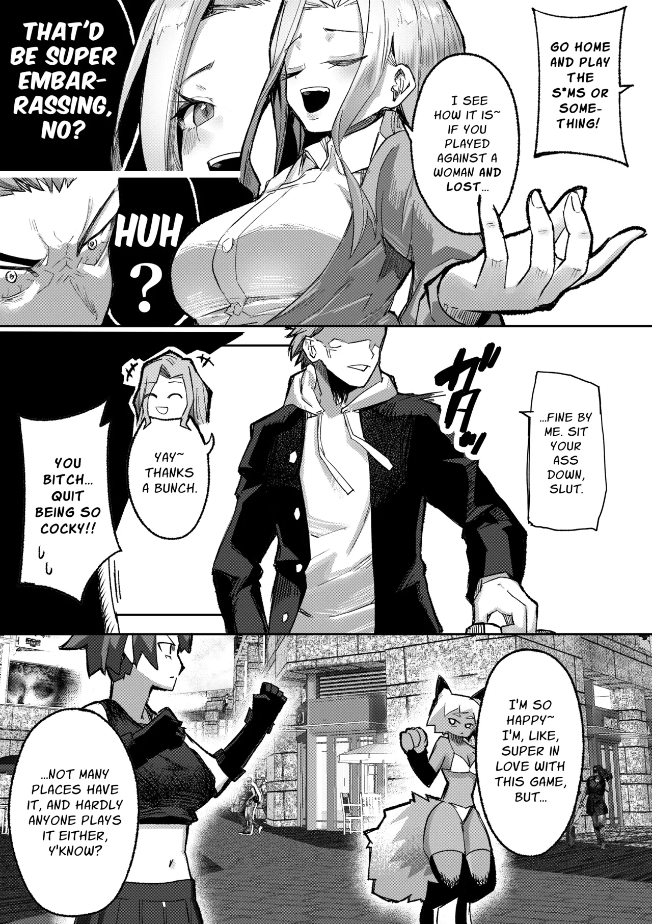 [P&I]Gal Pro Gamer-sama no Nama Oppai wo Fan no Mae de Sarashite Yaru yo | I'll Expose The Pro Gamer Gal's Breasts Before Her Fans[English] [Cunny Garden] Page 6