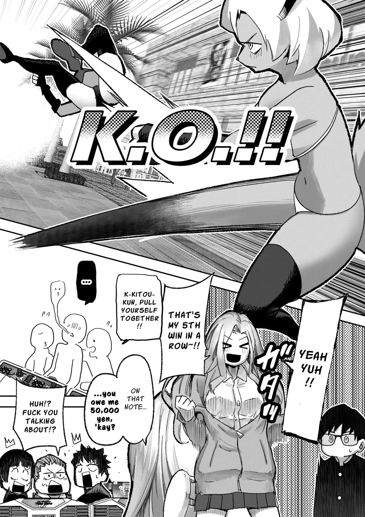 [P&I]Gal Pro Gamer-sama no Nama Oppai wo Fan no Mae de Sarashite Yaru yo | I'll Expose The Pro Gamer Gal's Breasts Before Her Fans[English] [Cunny Garden] Page 8
