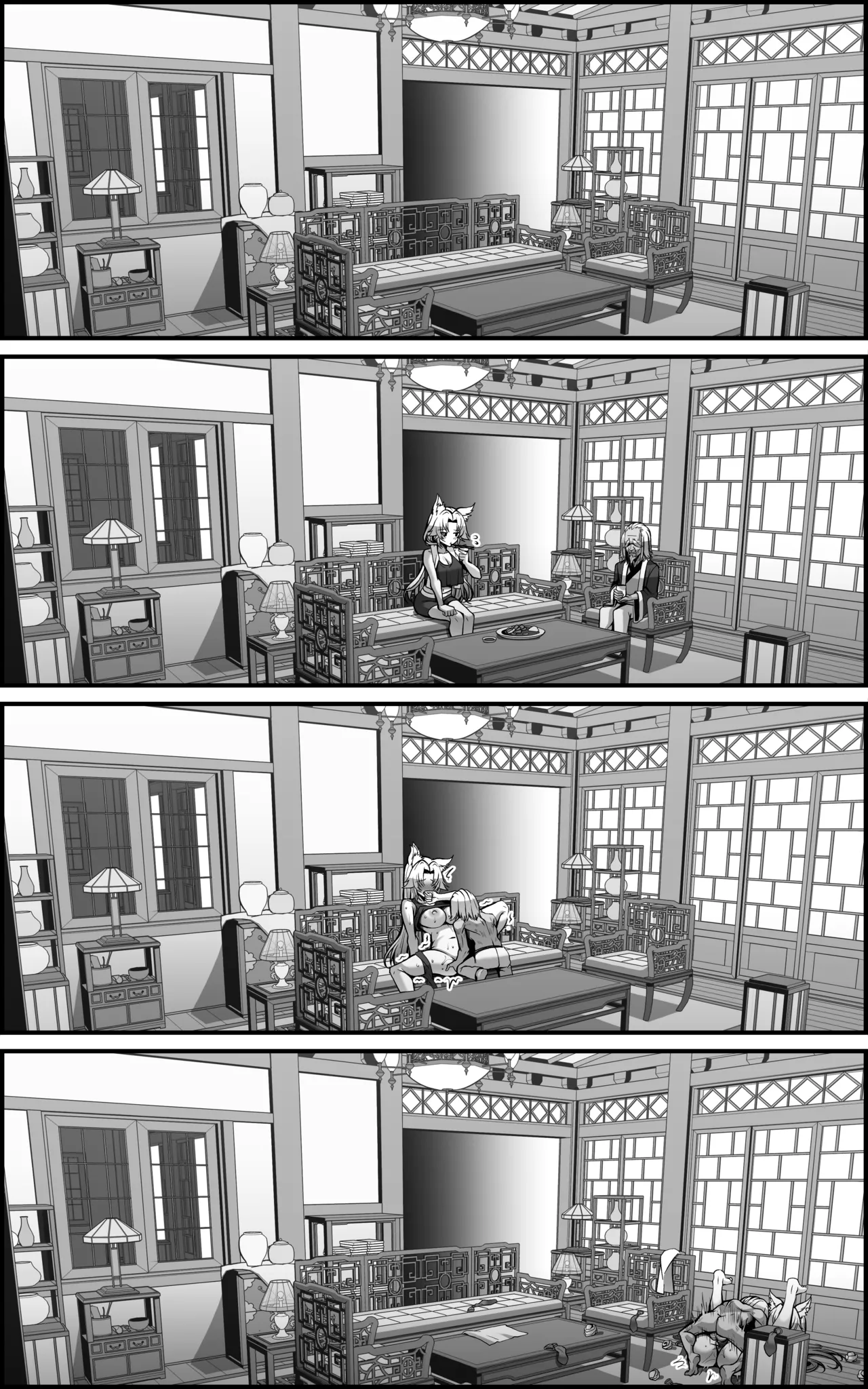 [Paya8]Feixiao 1-2(Japanese, Korean, Textless) [Decensored] Page 87