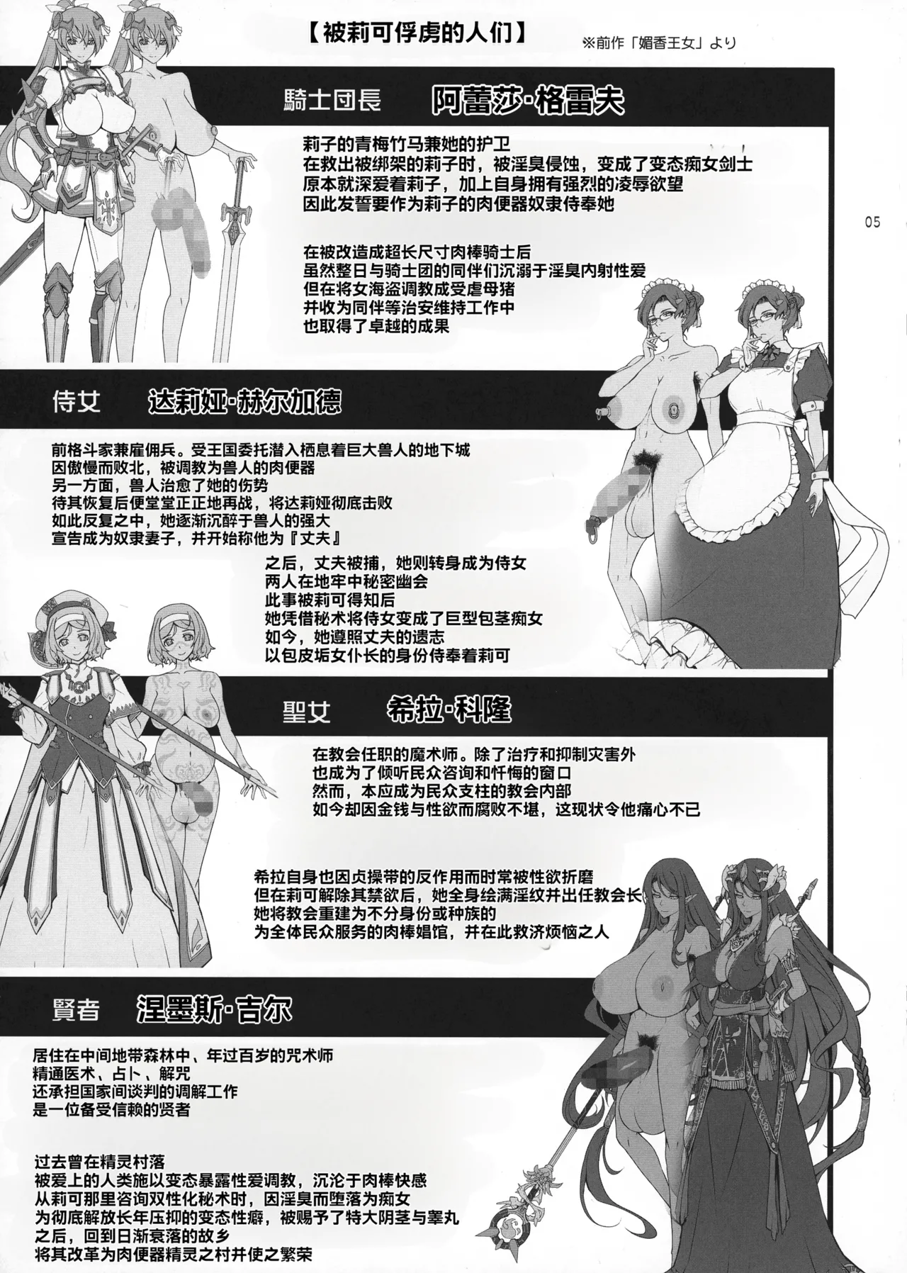 (C100) [Garyuh-Chitai (TANA)]Bikou Oujo 2 Inshuu Dadamore Princess[Chinese] Page 5