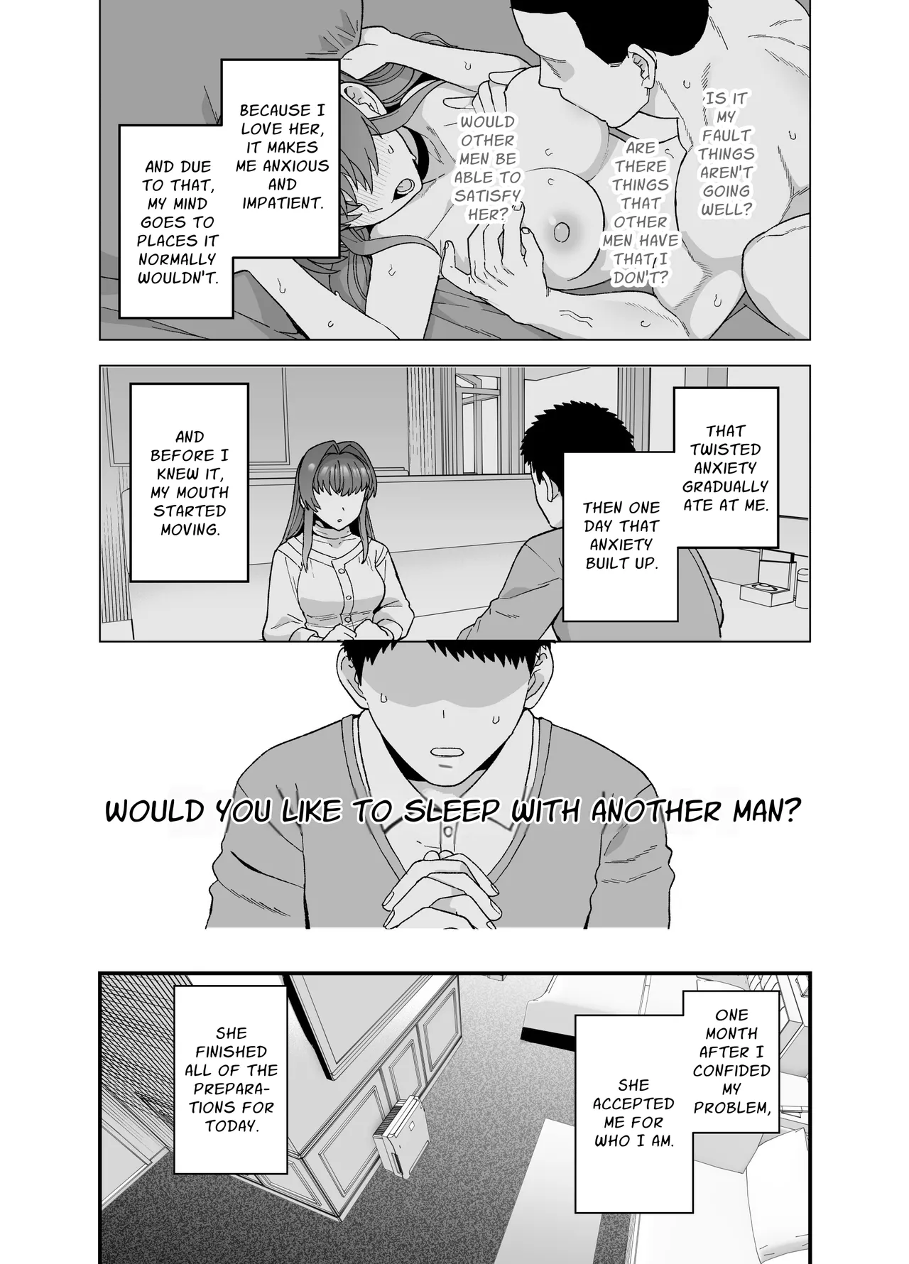 [Mochinchi (Mo)]Netorase Trial Boku no Tame ni Neru Kanojo | Cuckold Trial: My girlfriend cheats on me for my sake[English] [Guesswork] [Digital] Page 7