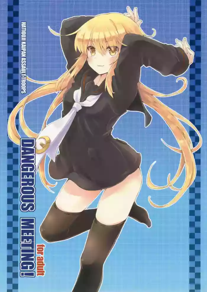 (C89) [Hachiouji Kaipan Totsugeki Kiheitai (Makita Yoshiharu)]DANGEROUS MEETING!(Kantai Collection -KanColle-)  [English] [VGT13]
