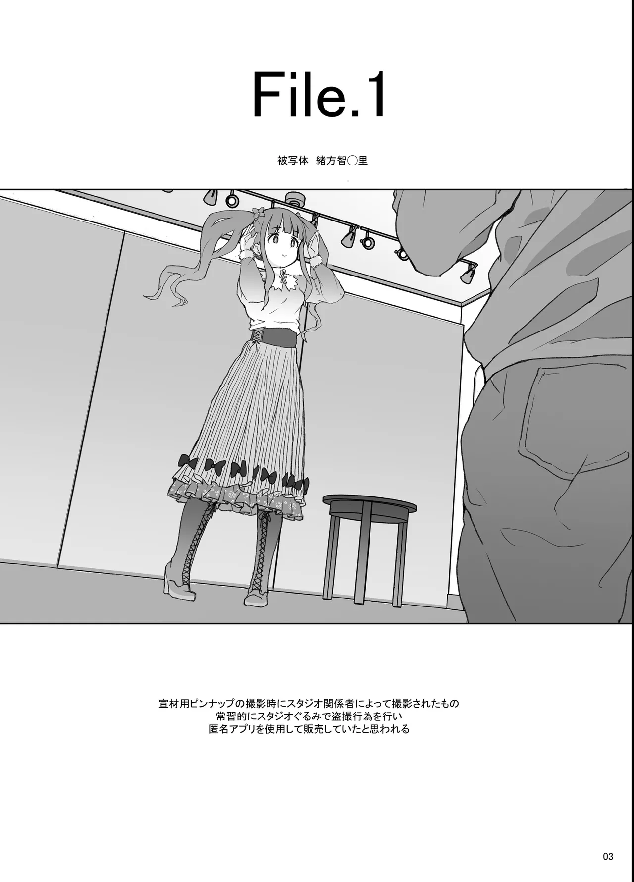 [COUNTER-CENSORSHIP (Ookami Uo)]Bou Geinou Jimusho Tousatsu Gazou Ryuushutsu Matome 5(THE IDOLM@STER CINDERELLA GIRLS) [Digital] Page 2